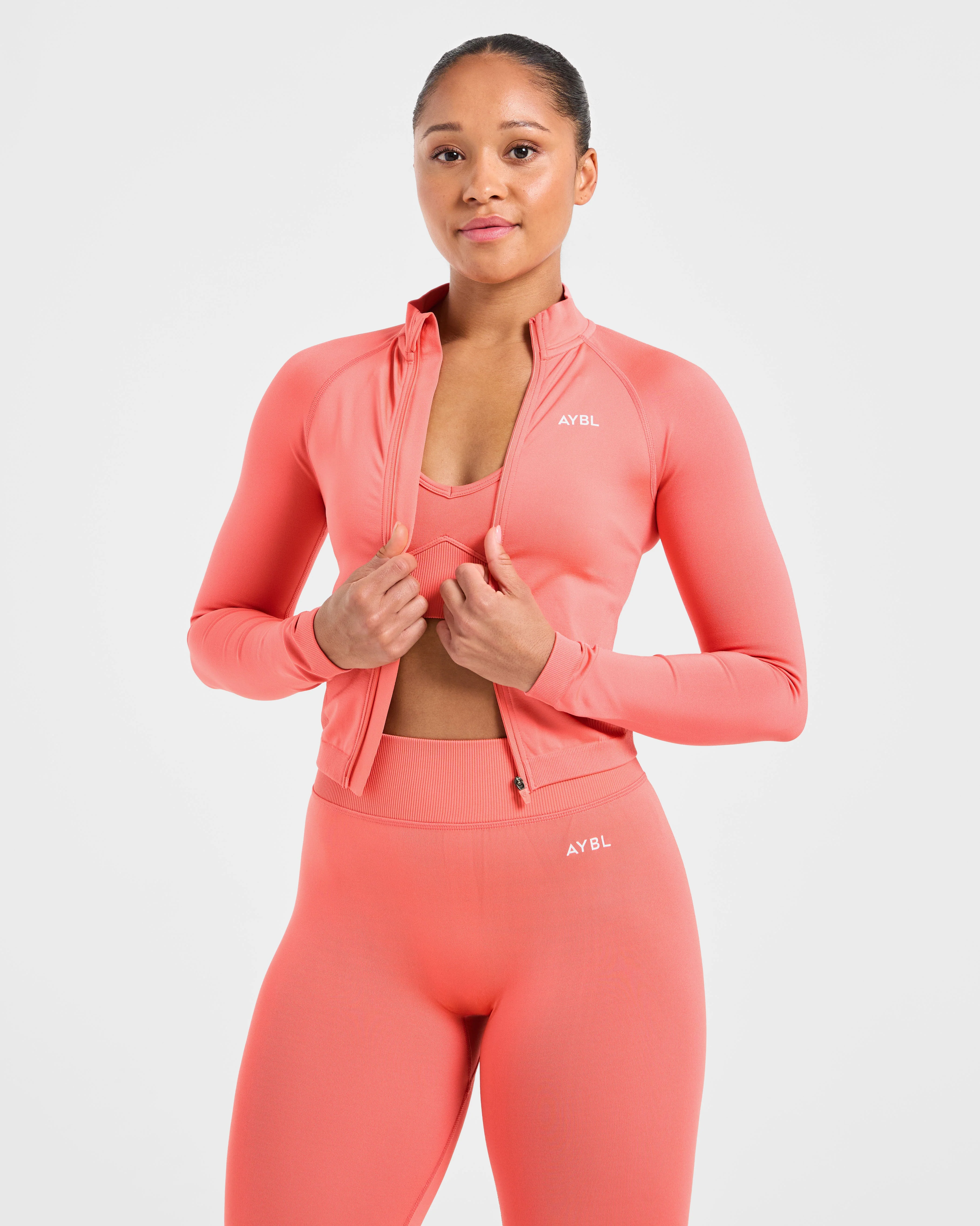 Adapt Seamless Jacket - Summer Peach - Image 7