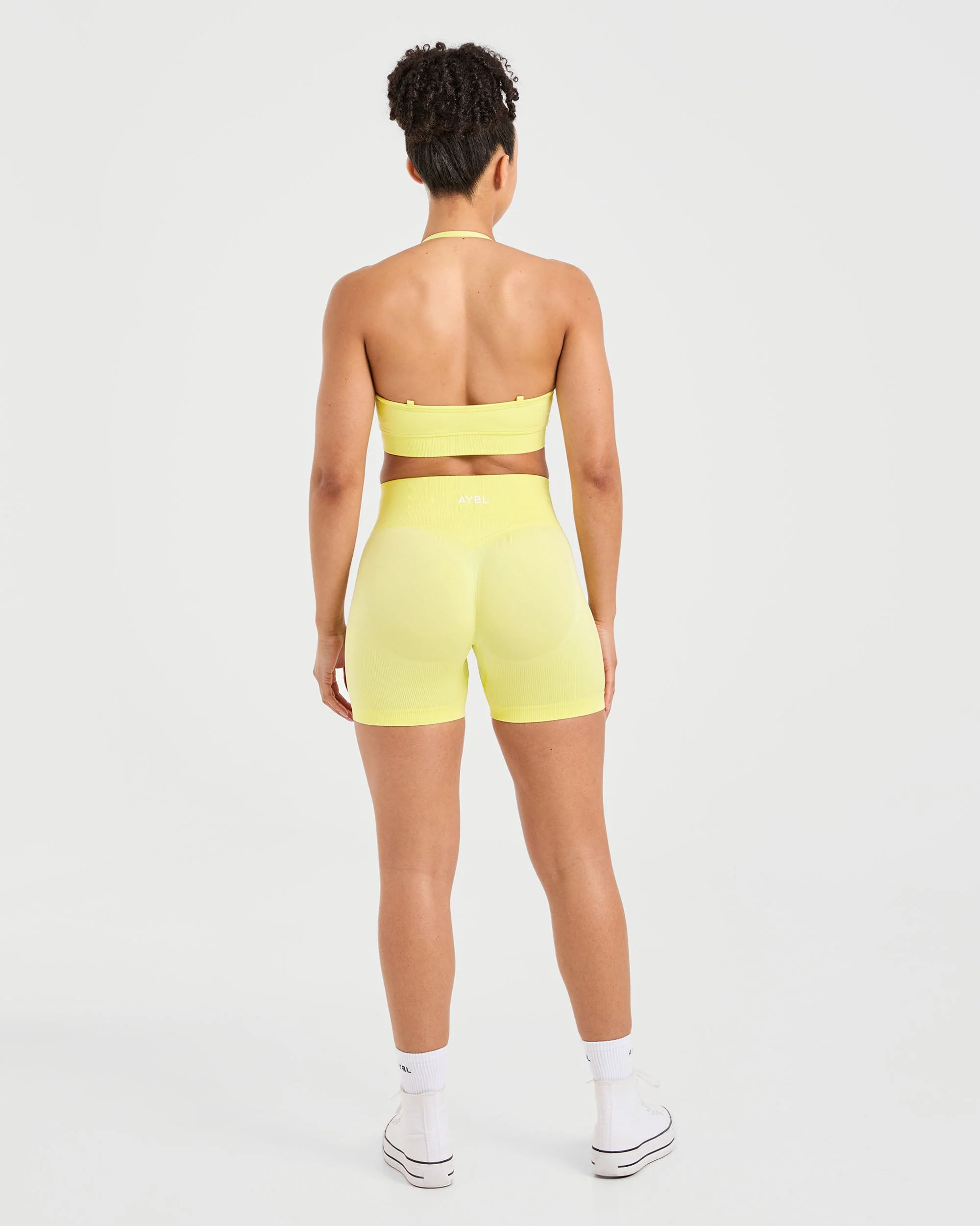 Adapt Seamless Sports Bra - Spring Yellow - Image 4