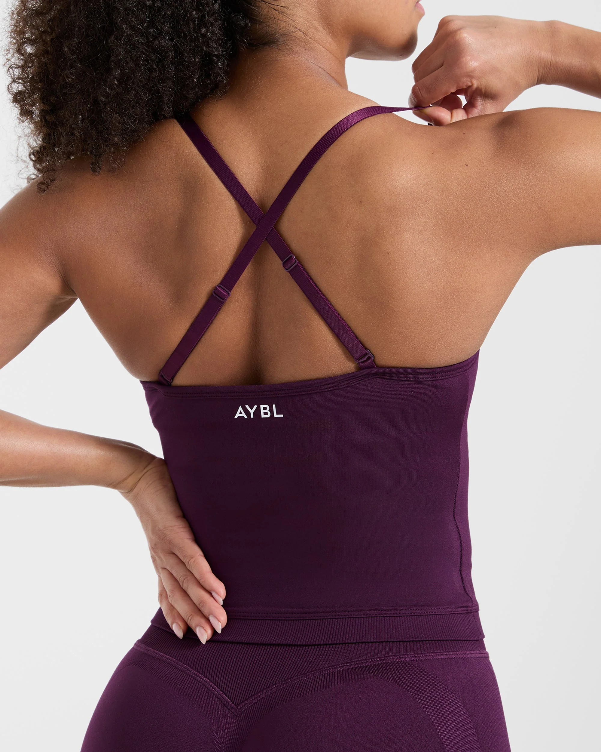 Adapt Seamless Tank Top - Midnight Plum - Image 5