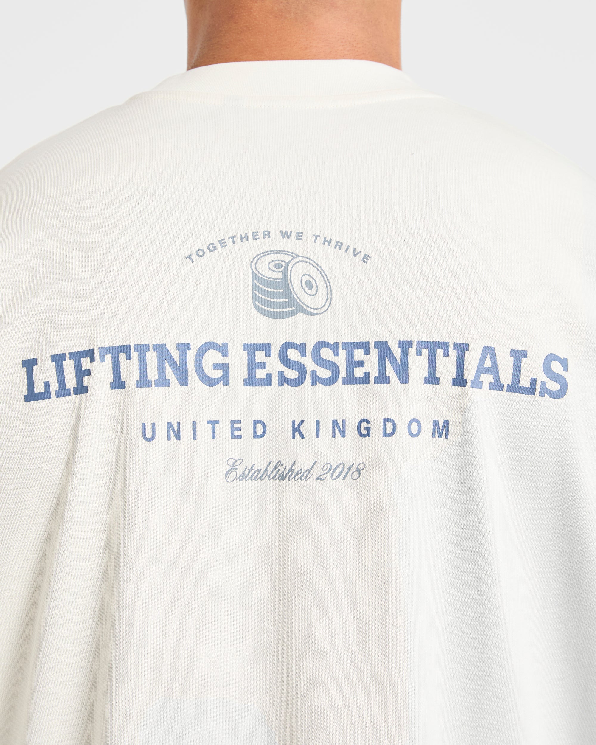 Apex Lifting Essentials Oversized T Shirt - White - Image 6