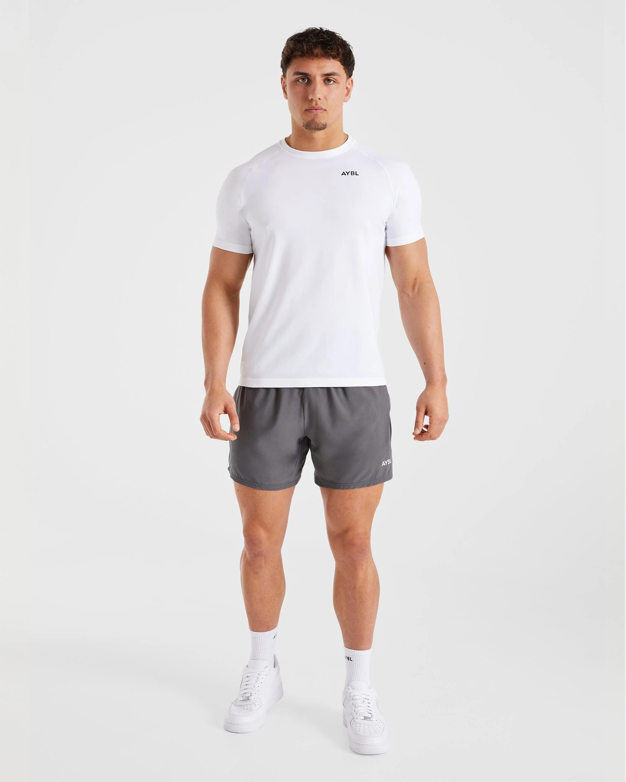 Ascend Seamless T Shirt - White - Image 3