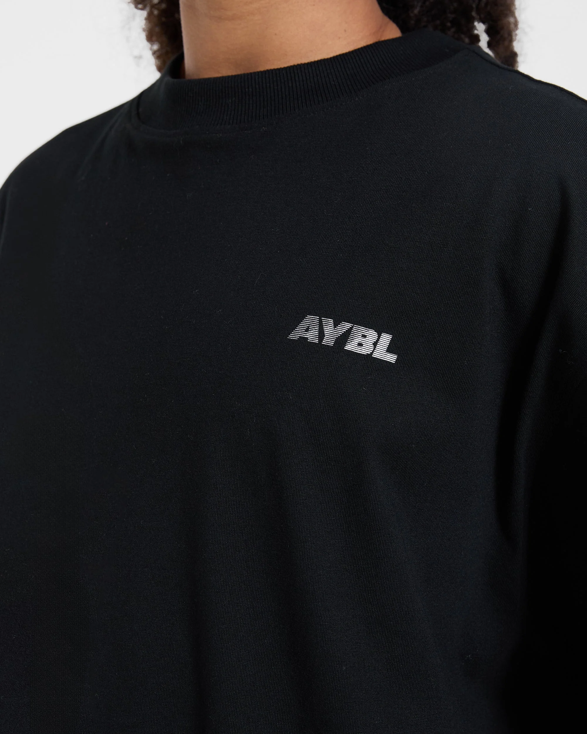 Athletics Department Oversized T Shirt - Black - Image 5
