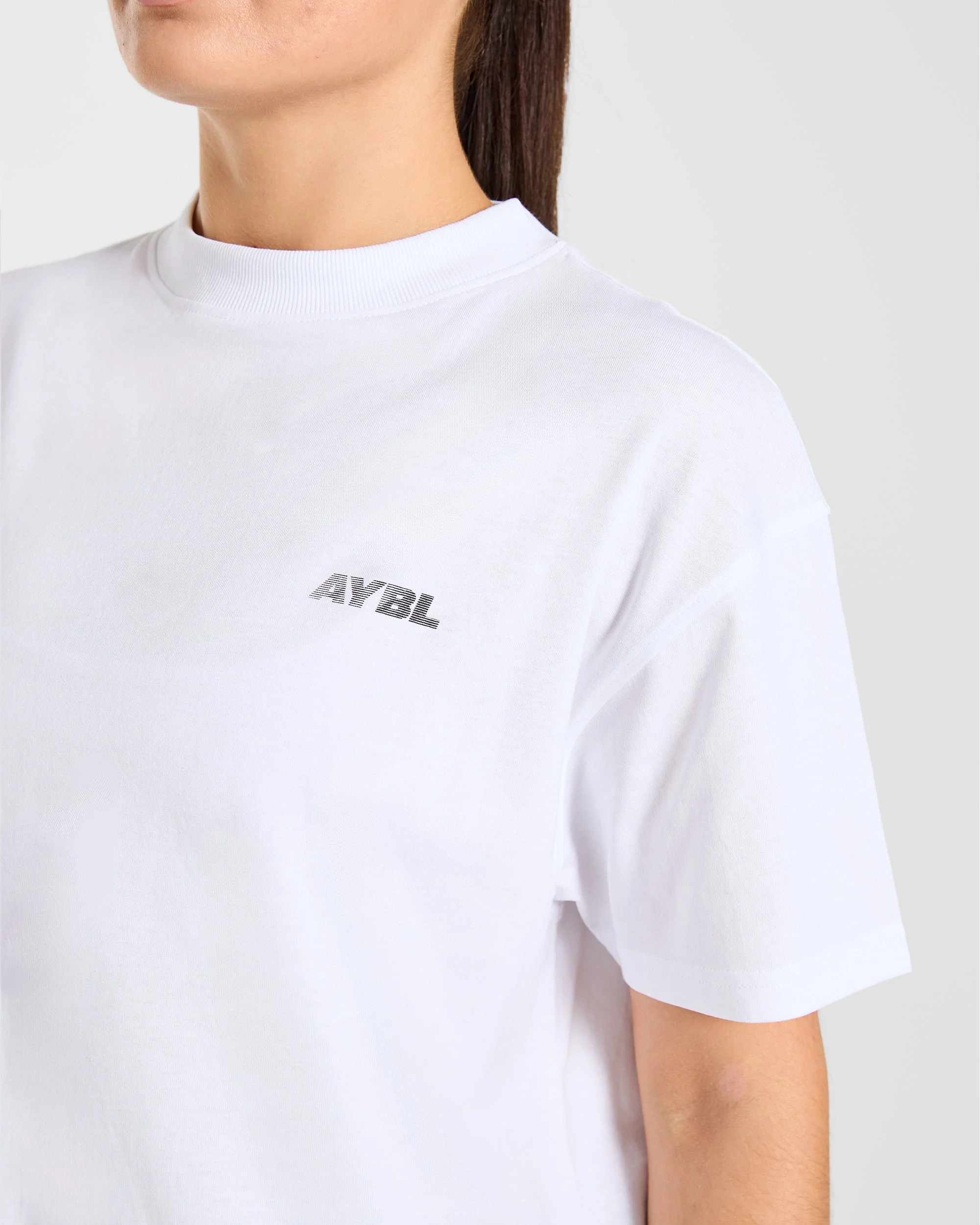 Athletics Department Oversized T Shirt - White - Image 5