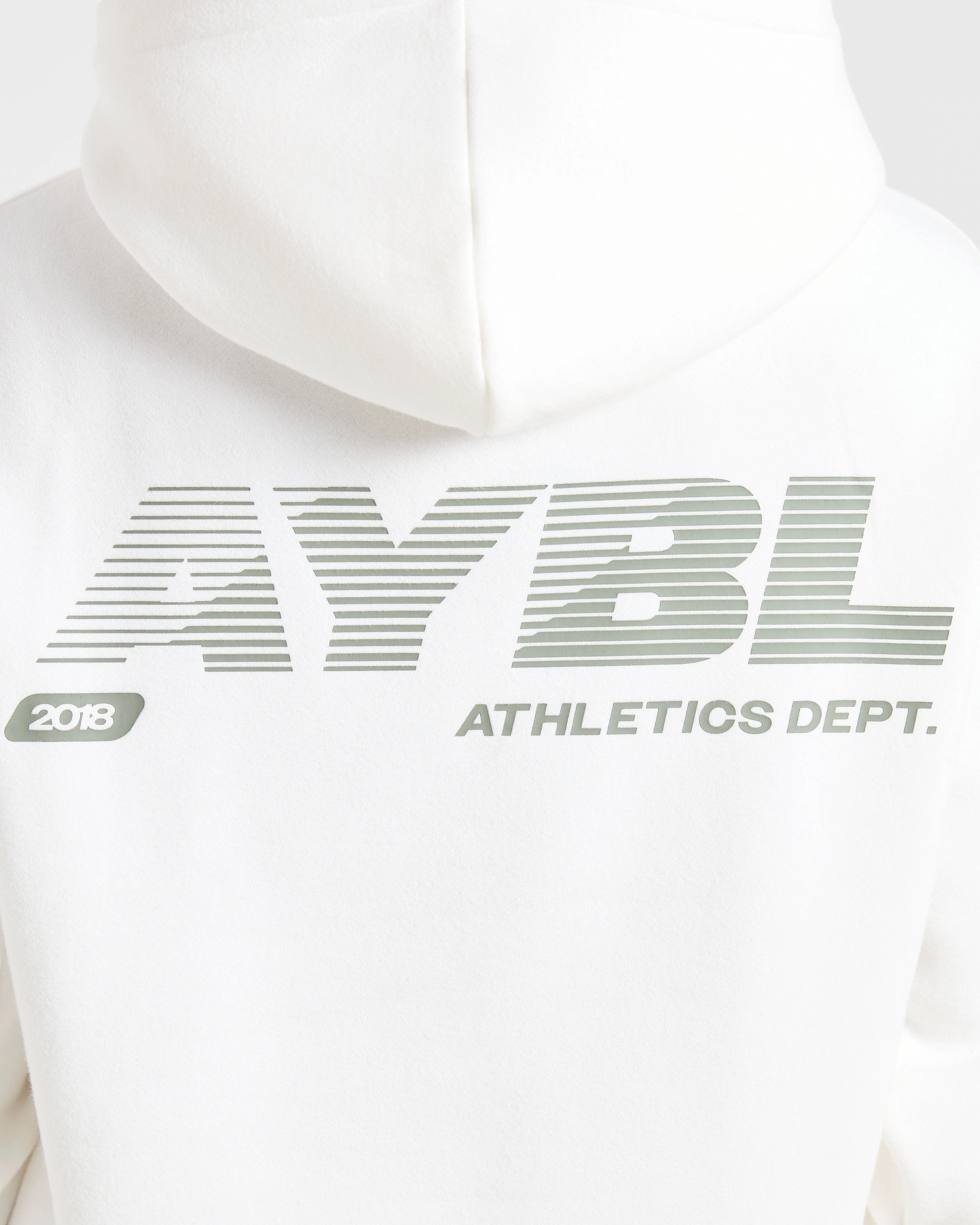 Athletics Dept Oversized Hoodie - Off White - Image 6