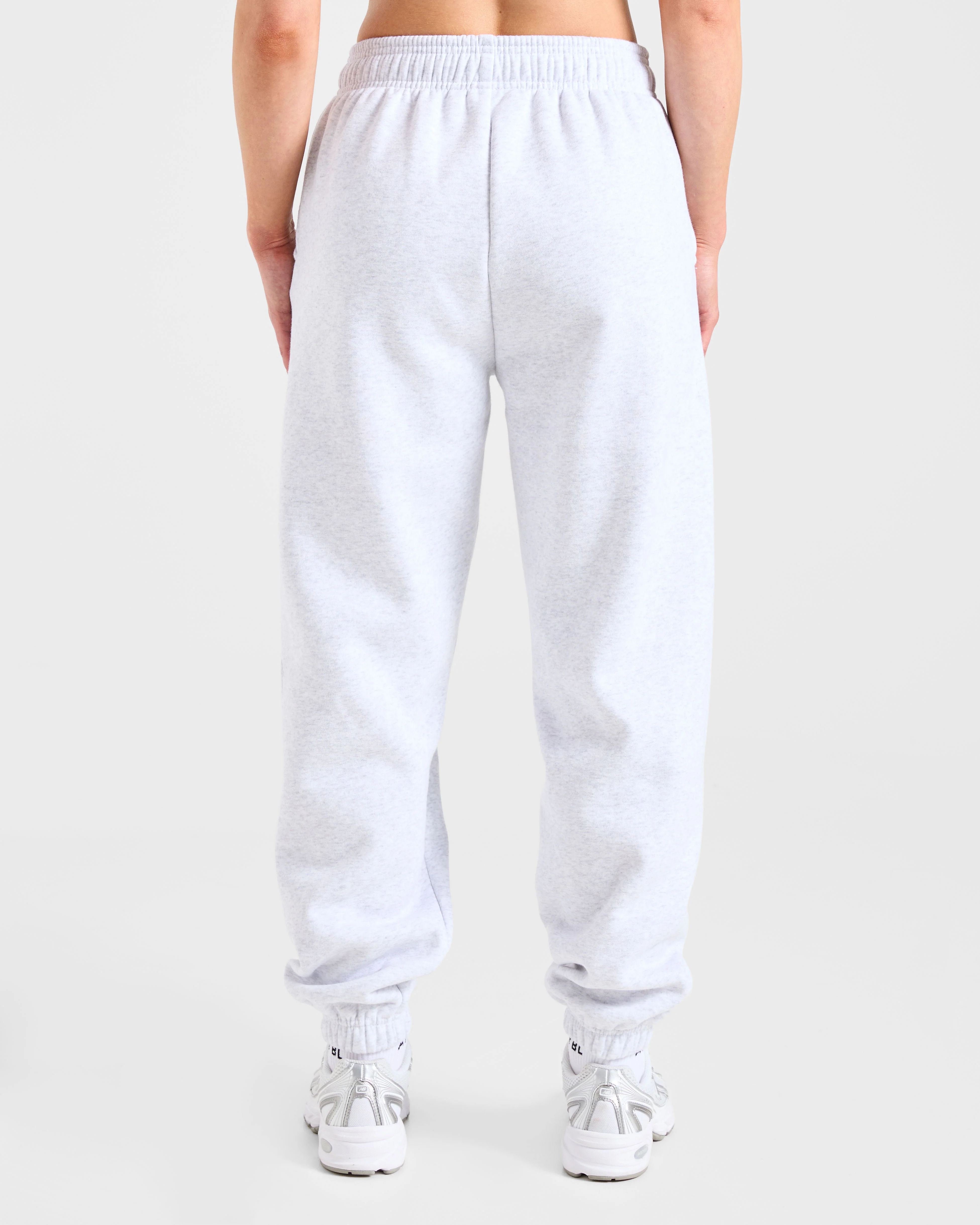 Athletics Dept Oversized Joggers - Grey Marl - Image 2