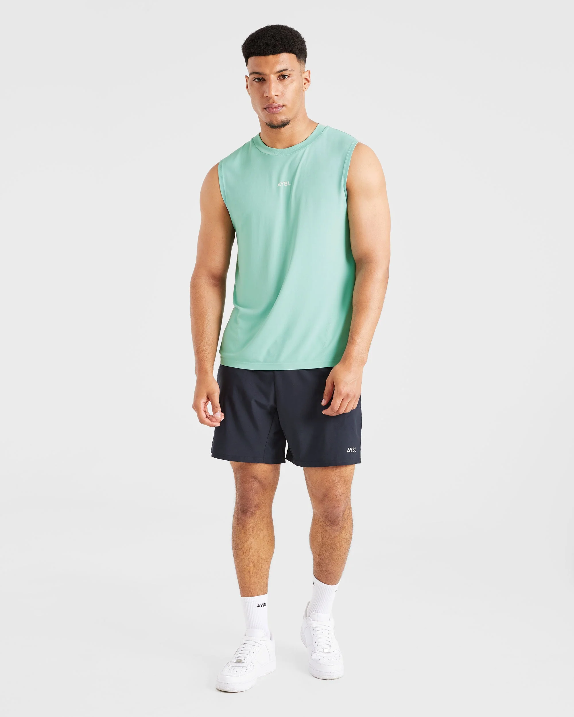 Attain Seamless Vest - Aqua Mint - Image 3