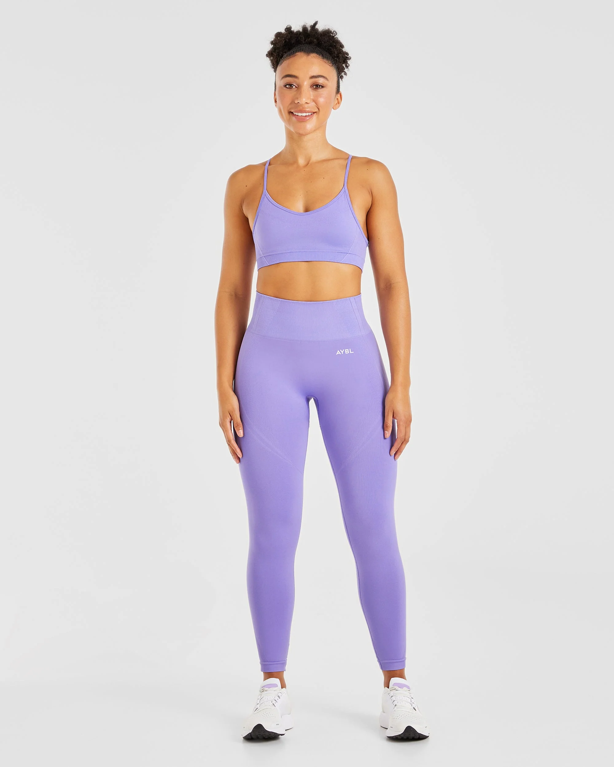 Balance V3 Seamless Leggings - Lavender Purple - Image 3