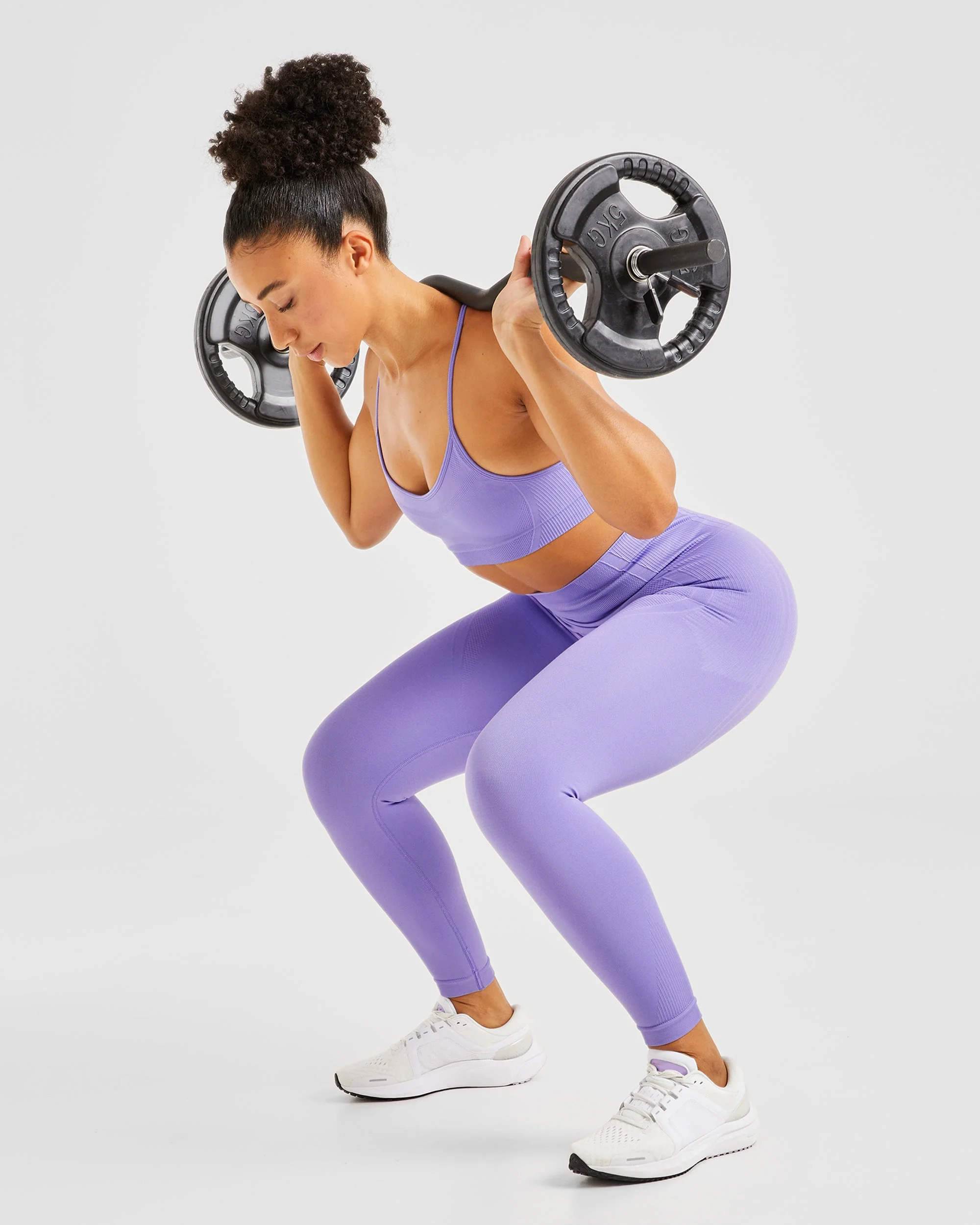 Balance V3 Seamless Leggings - Lavender Purple - Image 8