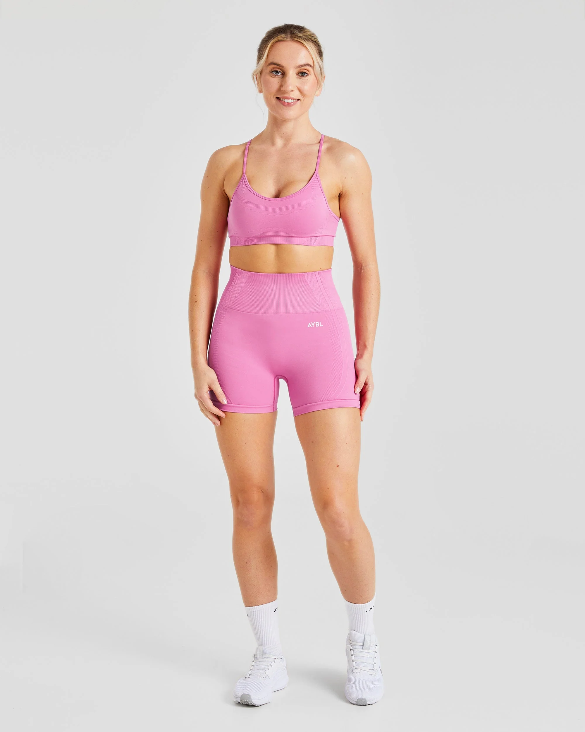 Balance V3 Seamless Shorts - Bubblegum Pink - Image 3