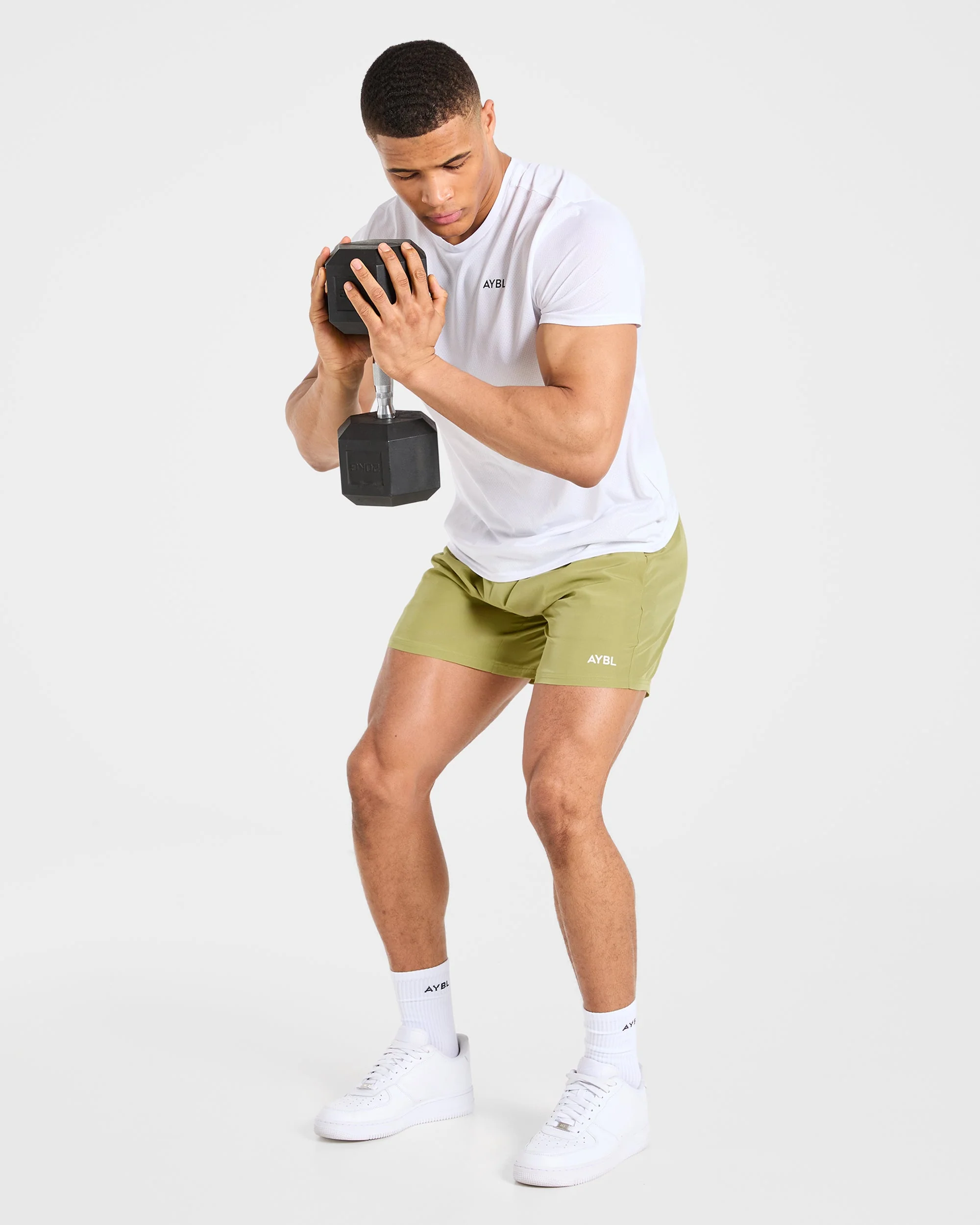 Core 5" Shorts - Citrus Olive - Image 7