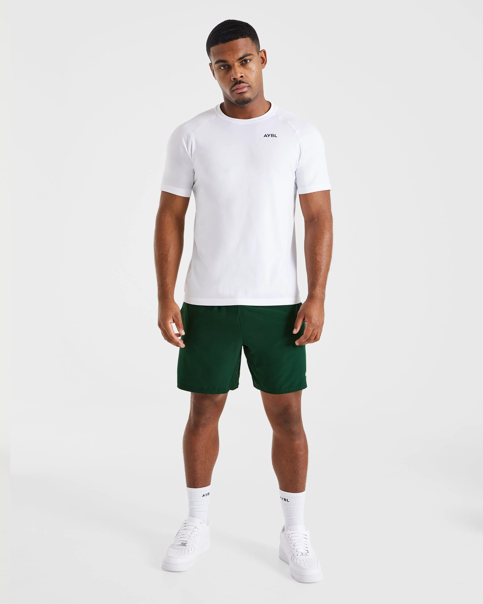 Core 7" Shorts - Forest Green - Image 3