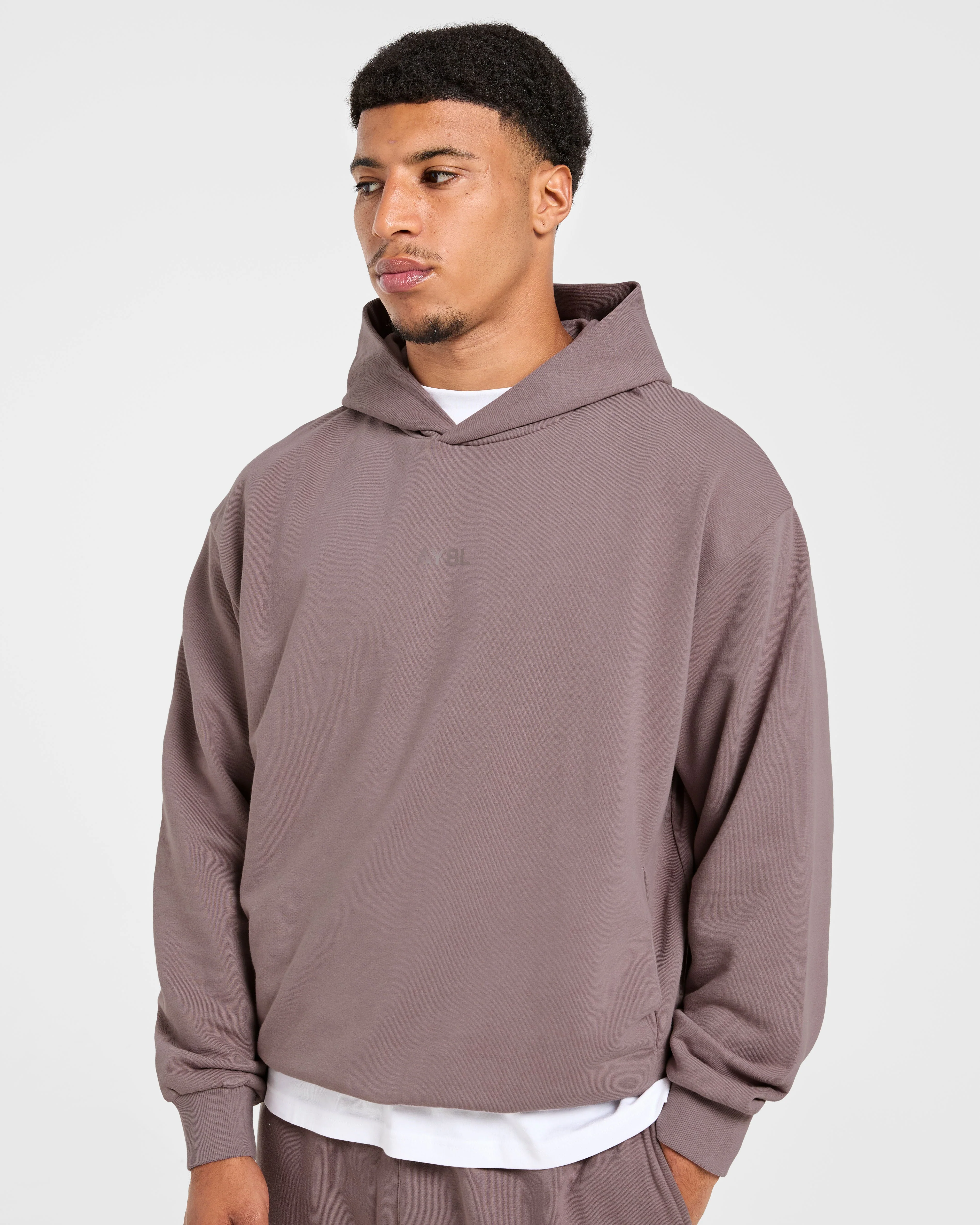 Craft Oversized Hoodie - Muted Plum - Image 8
