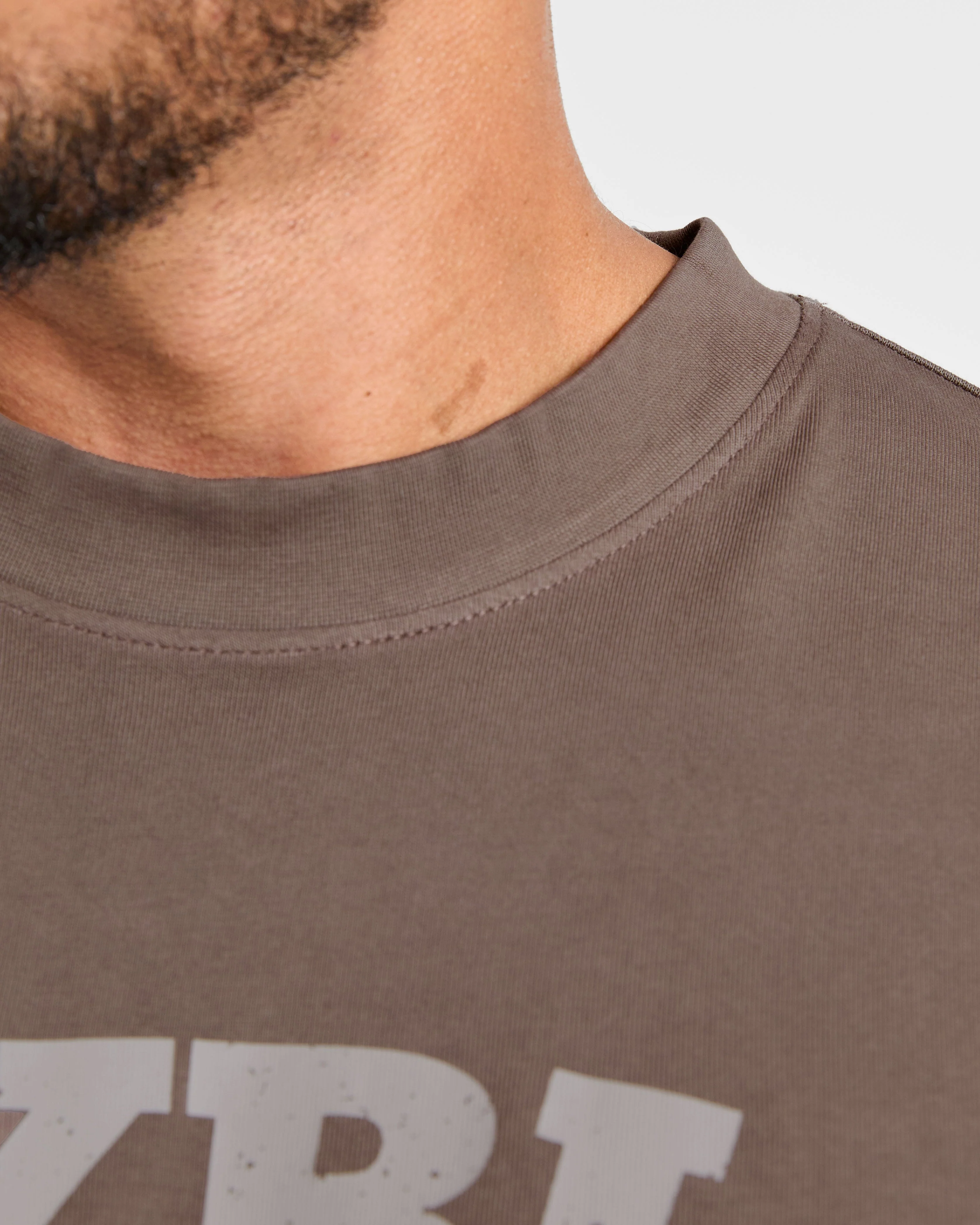 Elite Oversized T Shirt- Umber Brown - Image 6