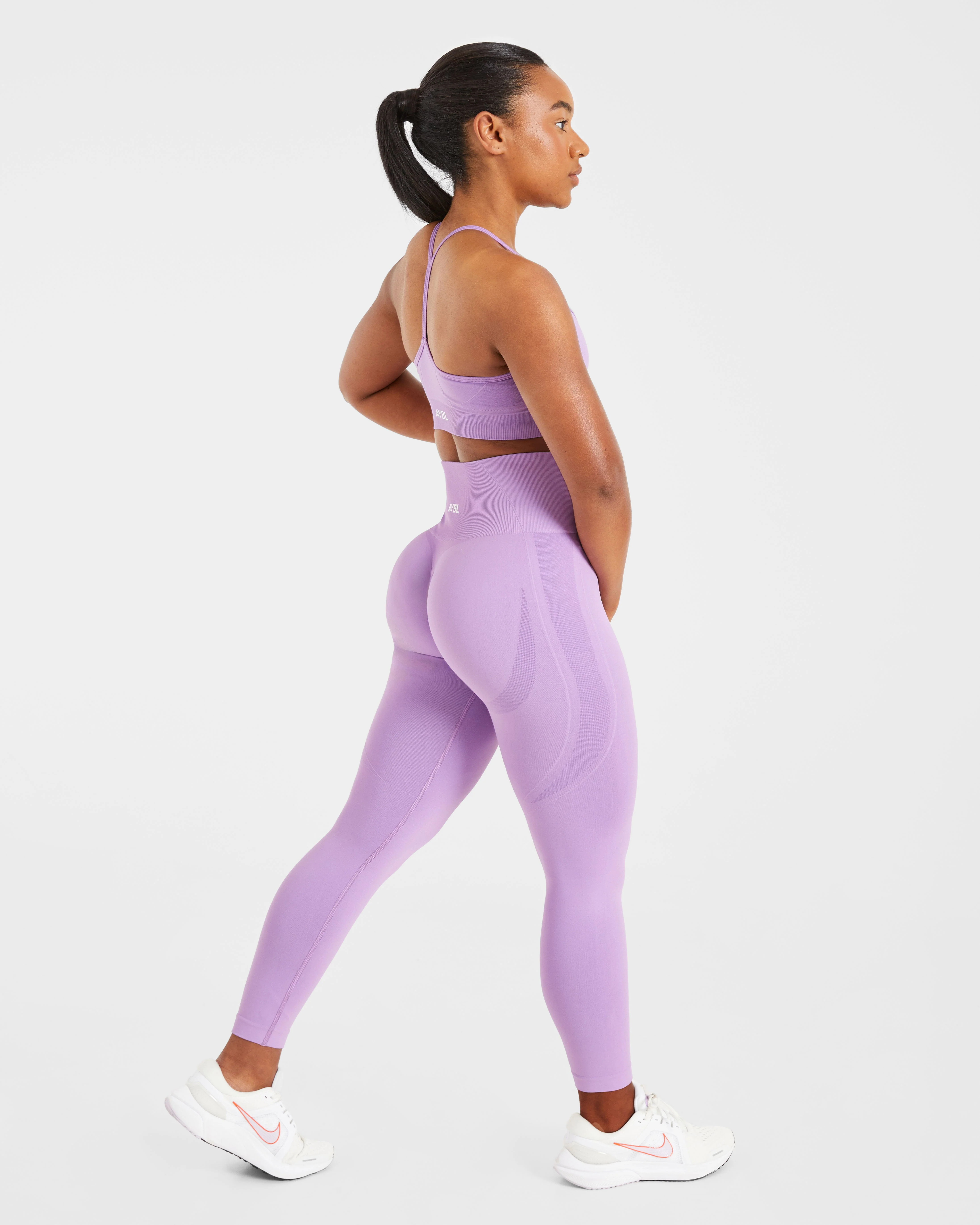 Empower Seamless Leggings - Purple - Image 4