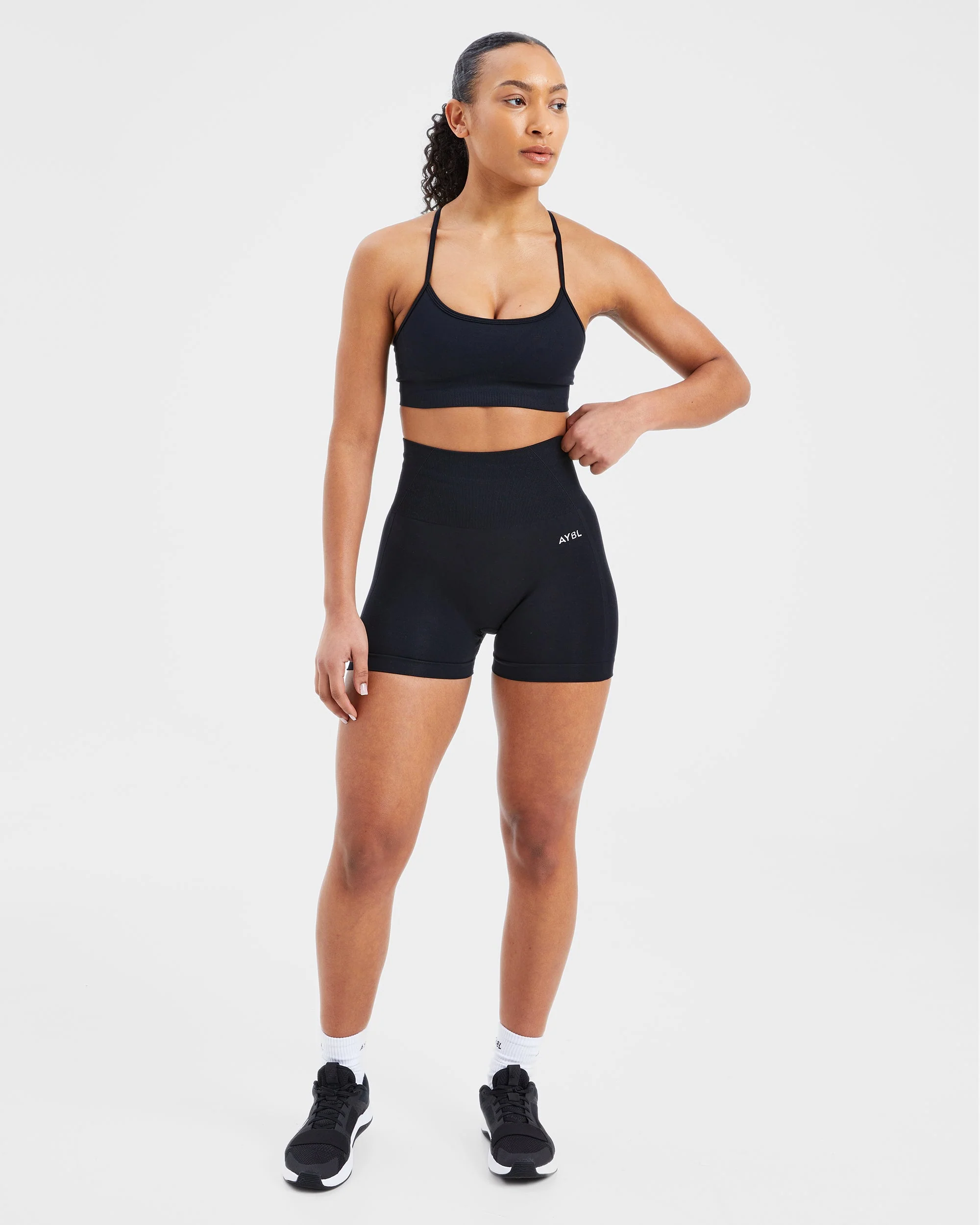 Empower Seamless Shorts - Black - Image 3