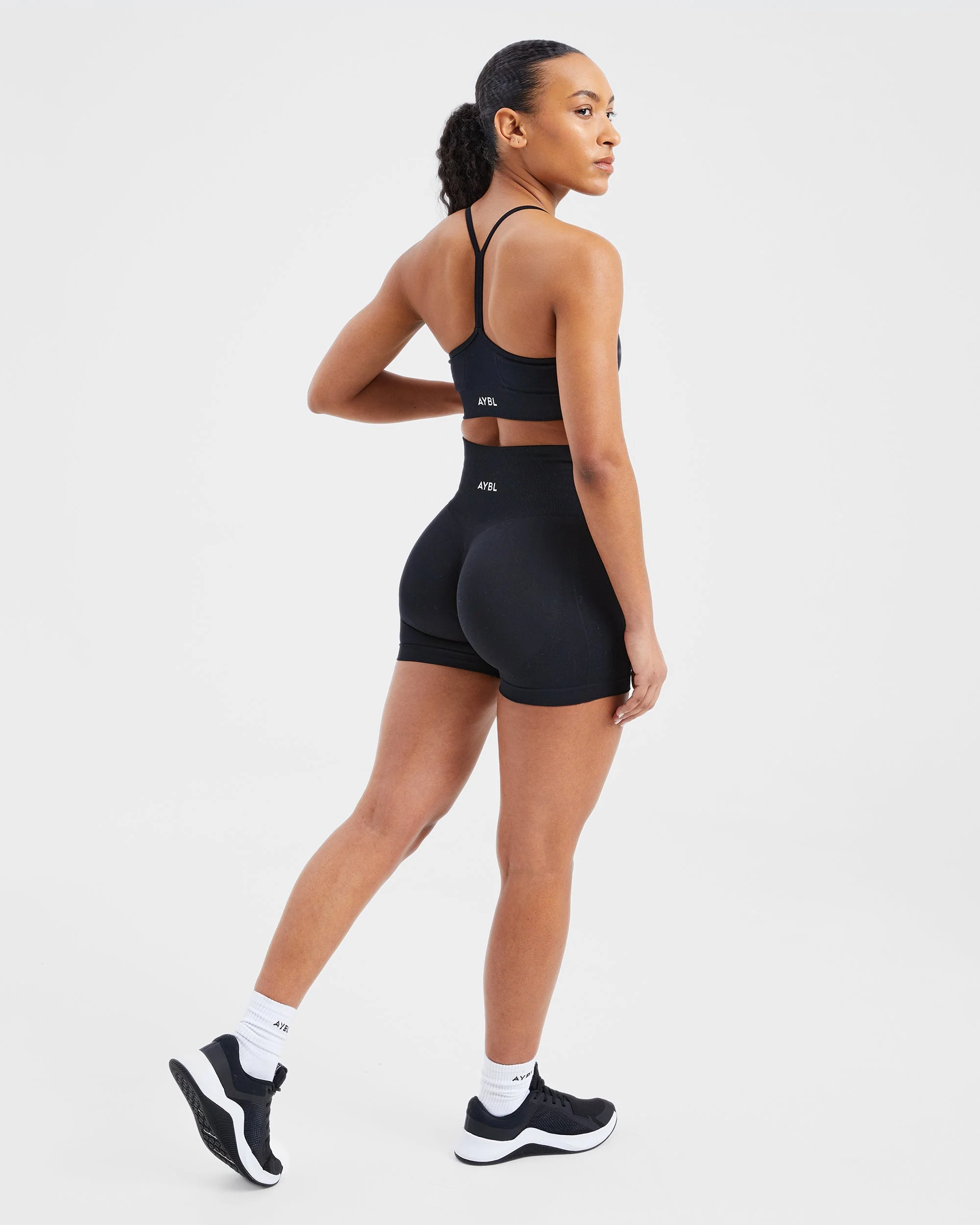 Empower Seamless Shorts - Black - Image 4