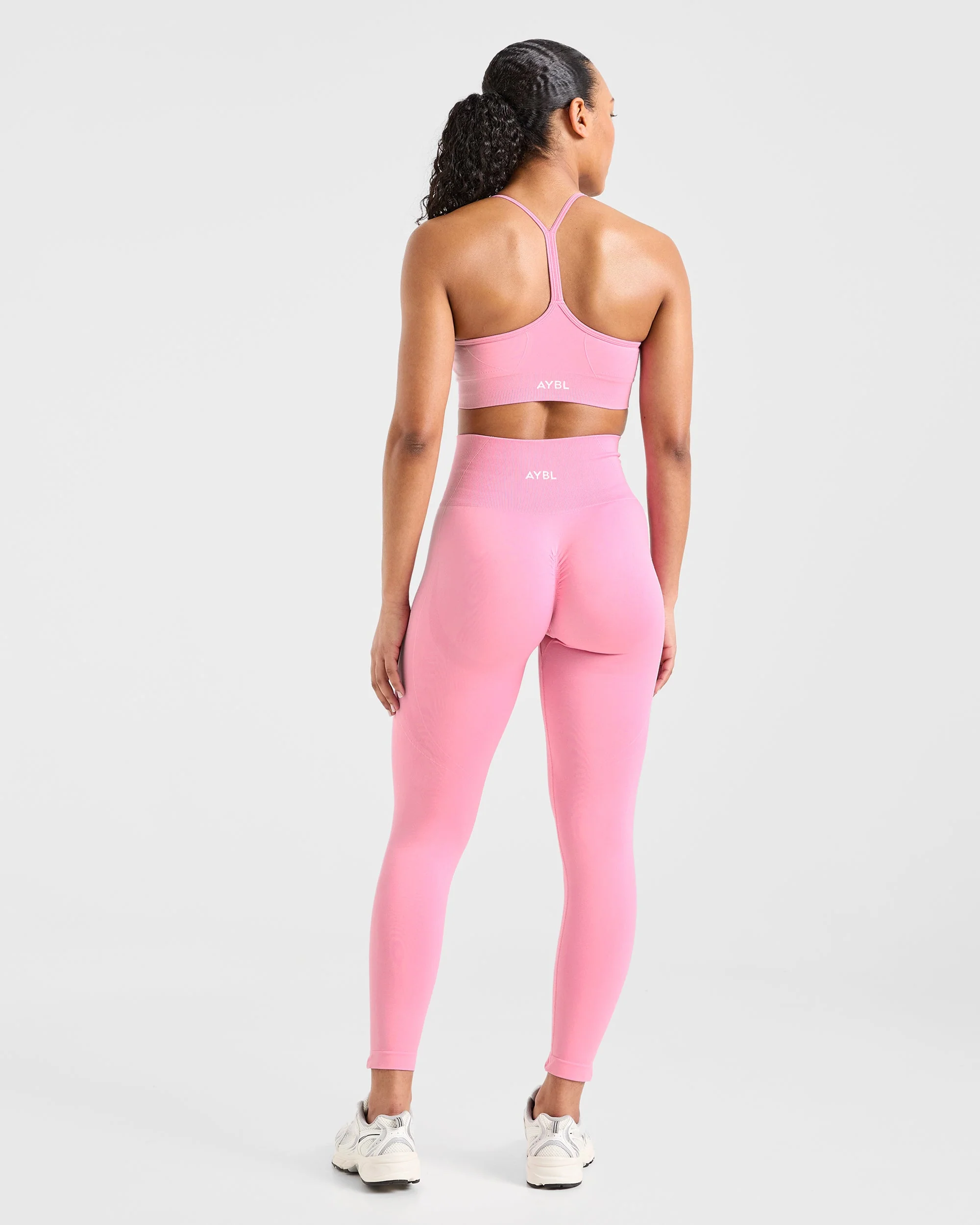 Empower Seamless Sports Bra - Baby Pink - Image 4
