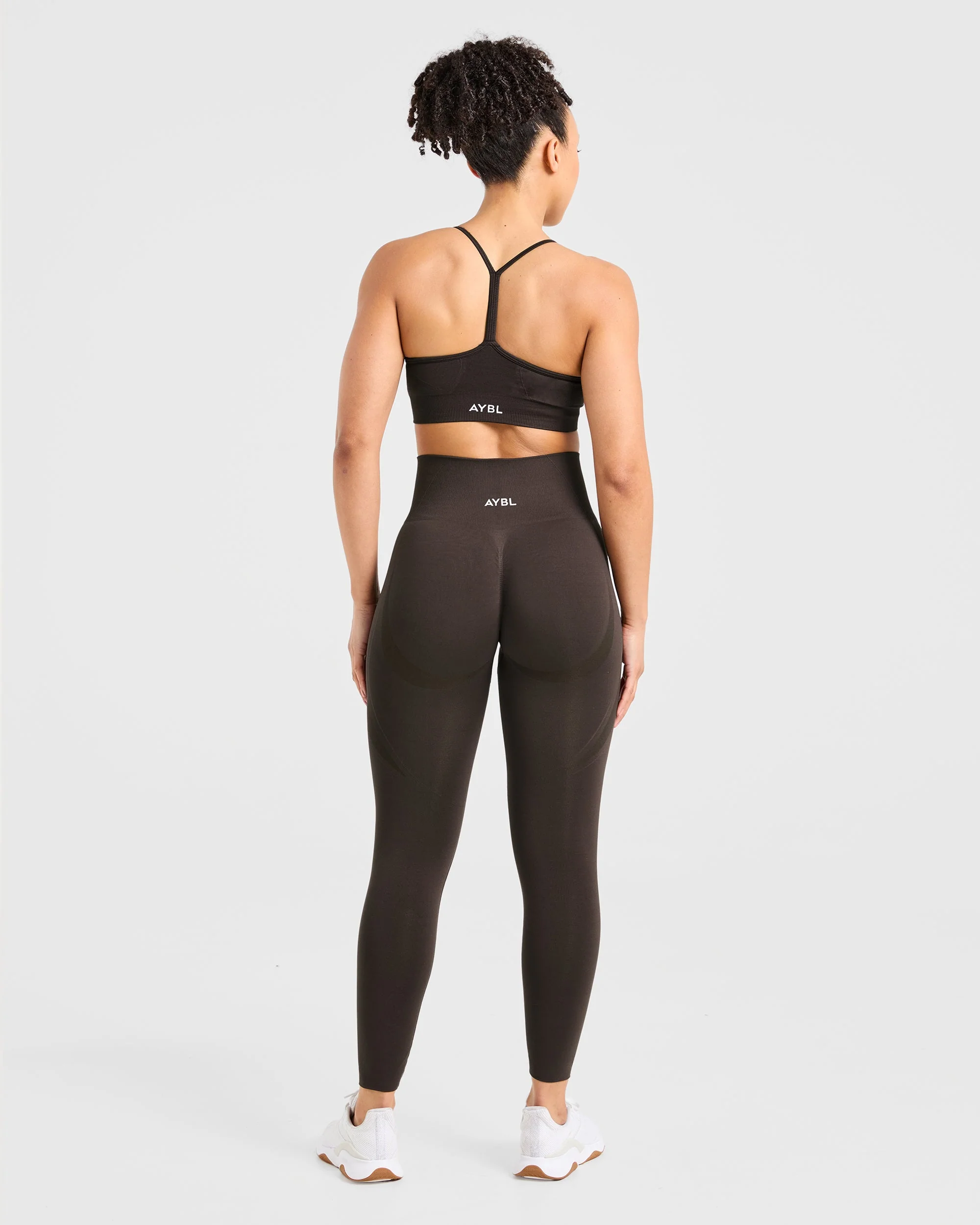 Empower Seamless Sports Bra - Cocoa Brown - Image 4