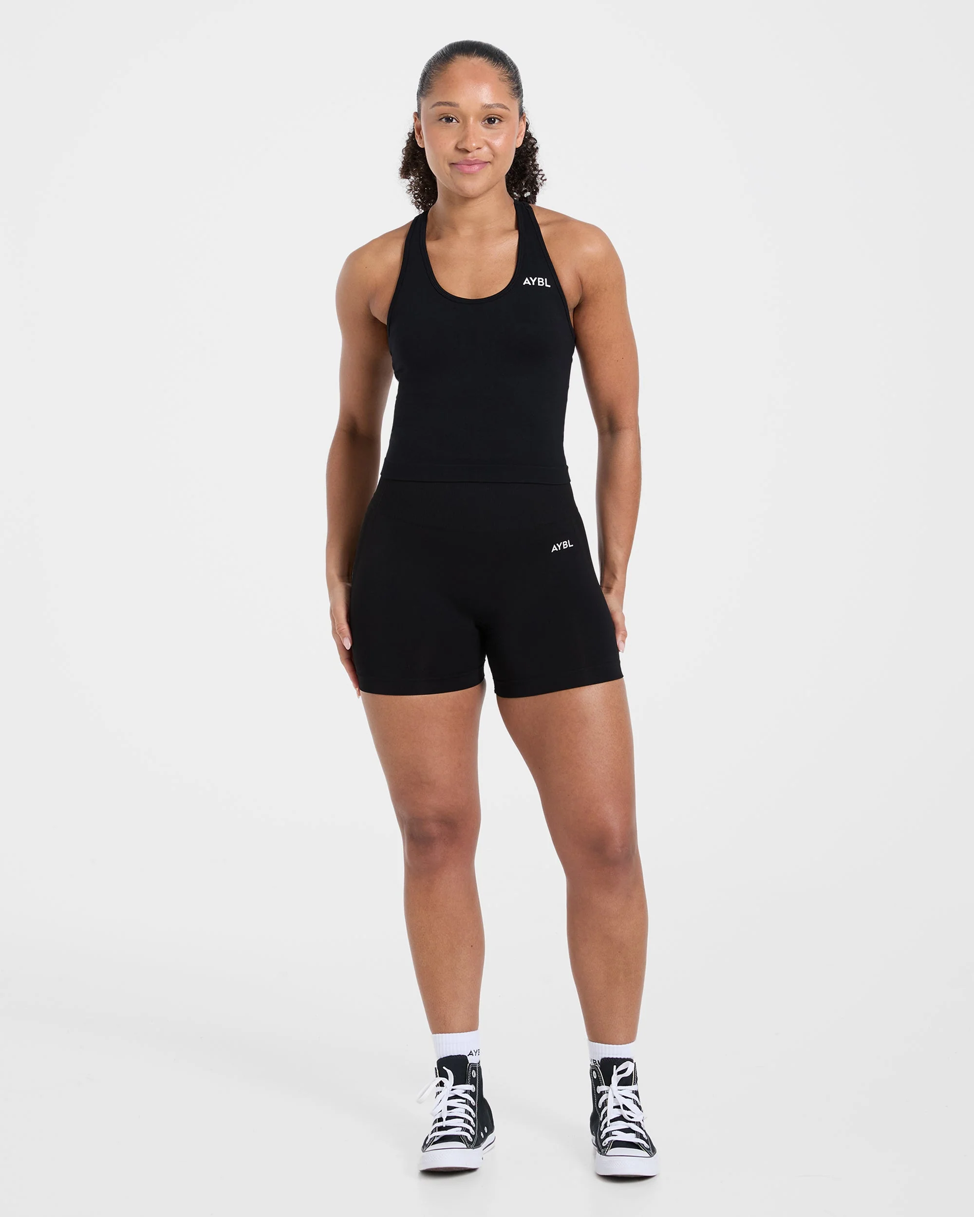 Empower Seamless Tank Top - Black - Image 3