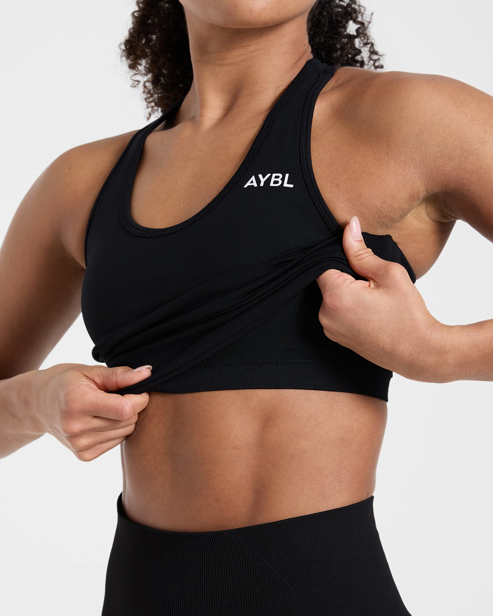 Empower Seamless Tank Top - Black - Image 6