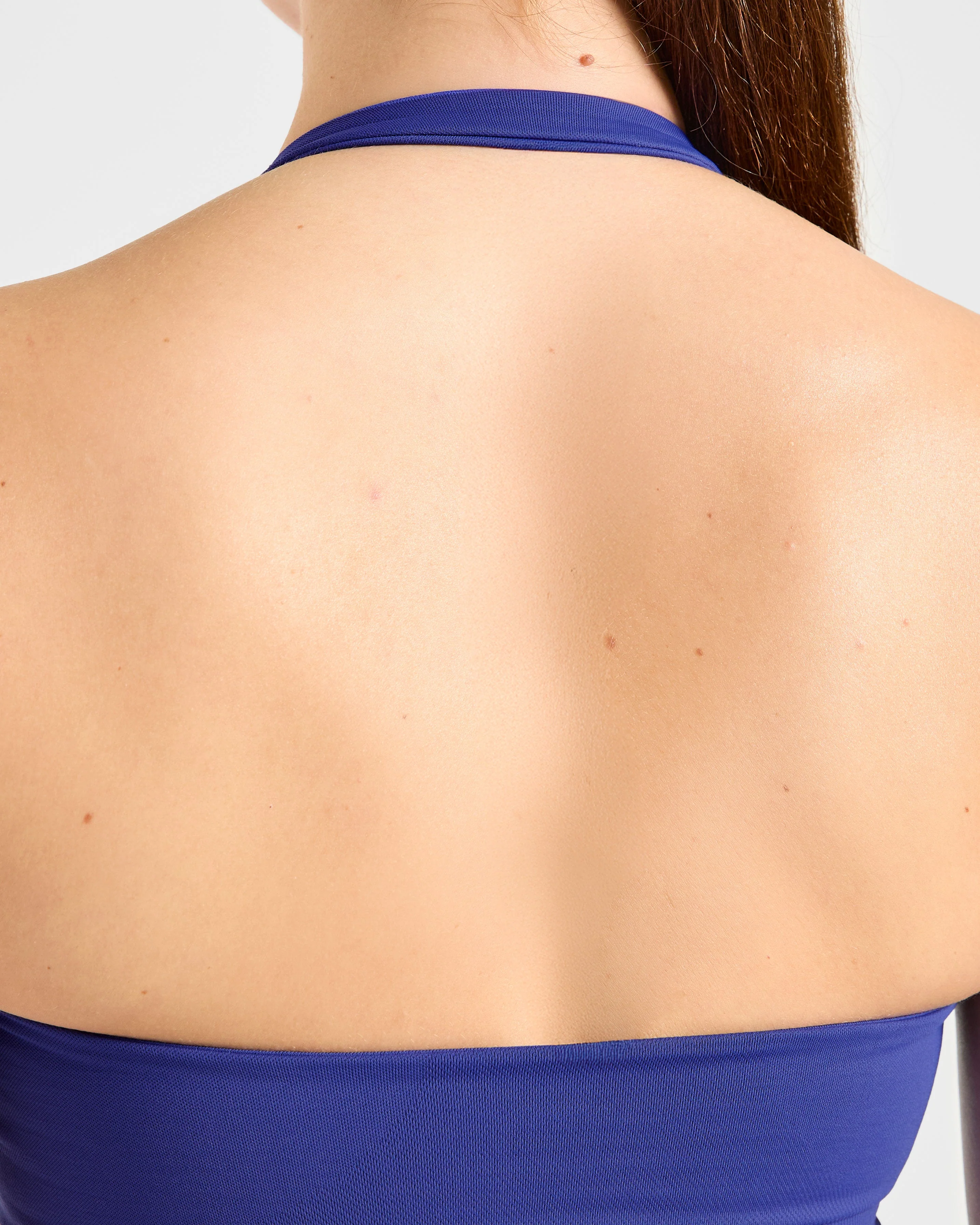 Enhance Seamless Halterneck Top - Cobalt Blue - Image 6