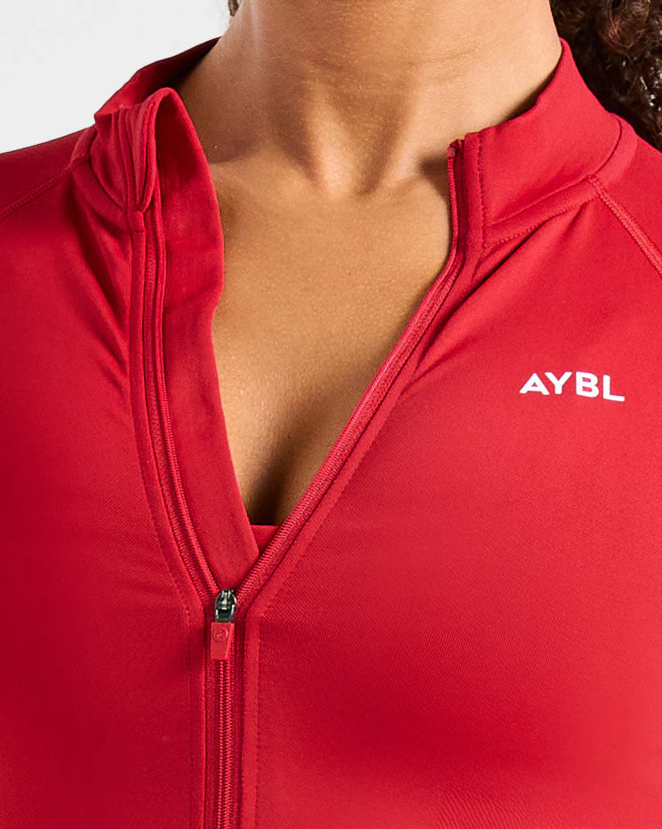 Enhance Seamless Jacket - Red - Image 5