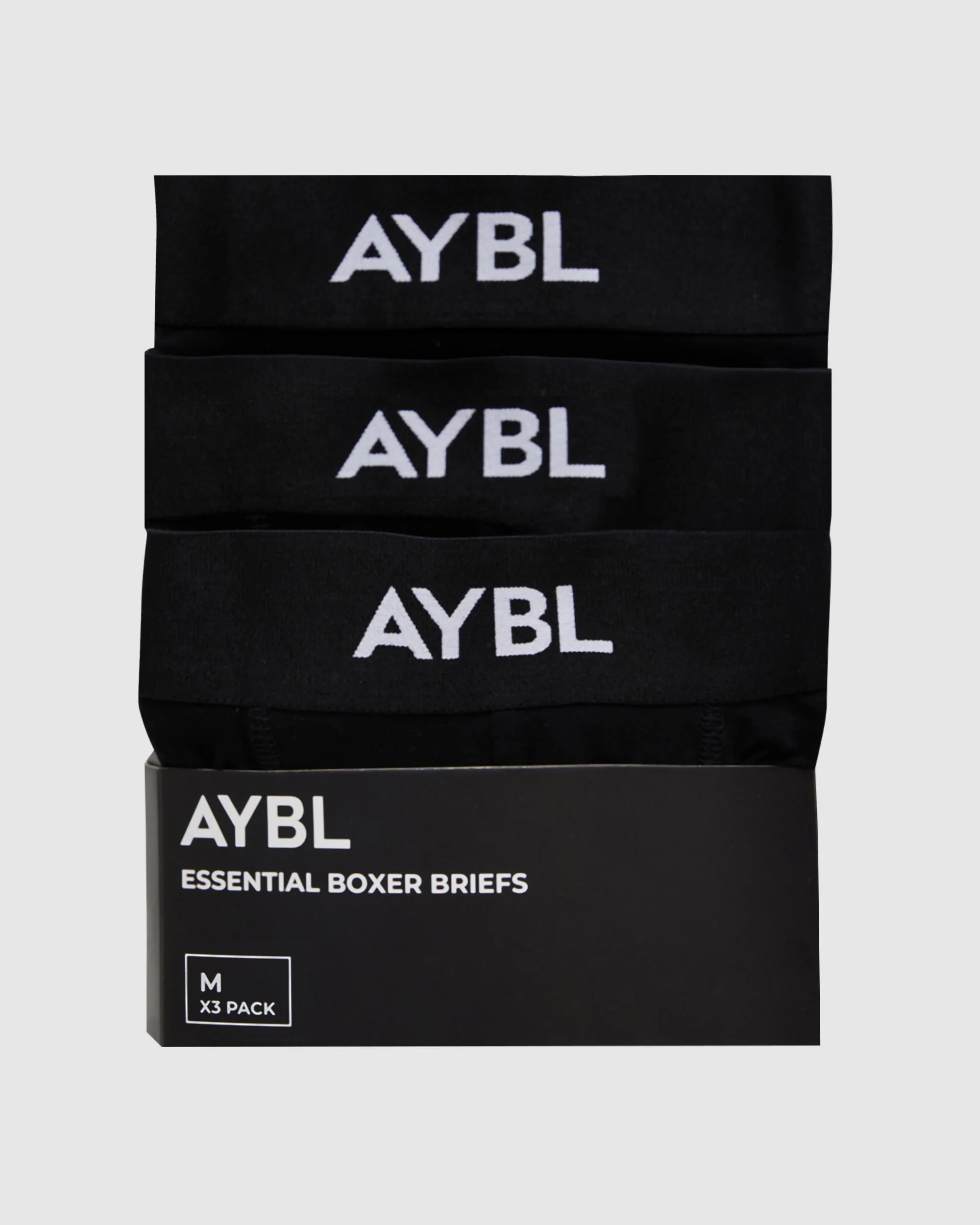 Essential Boxer Brief (3 pack) - Black - Image 4