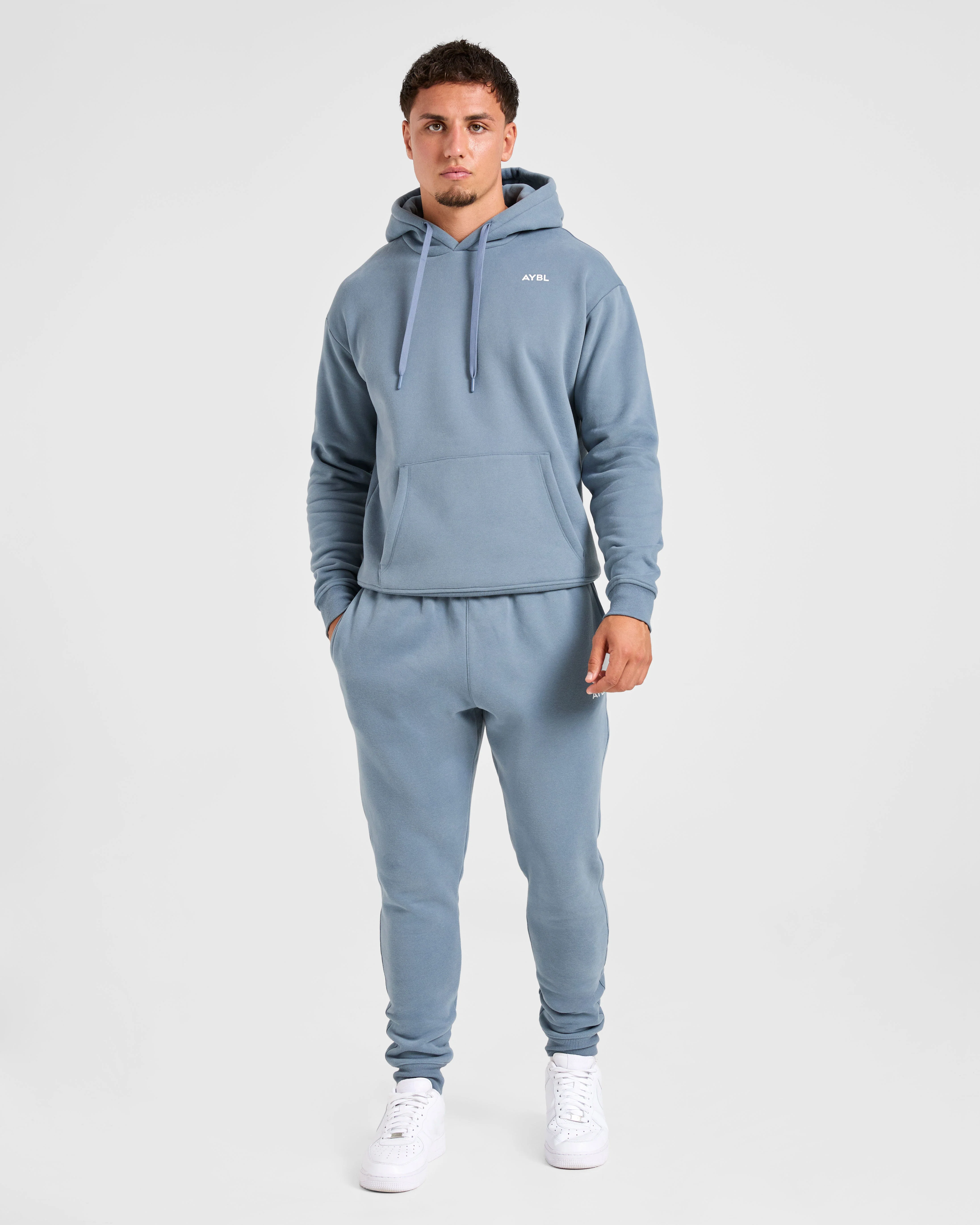 Essential Hoodie - Blue - Image 3