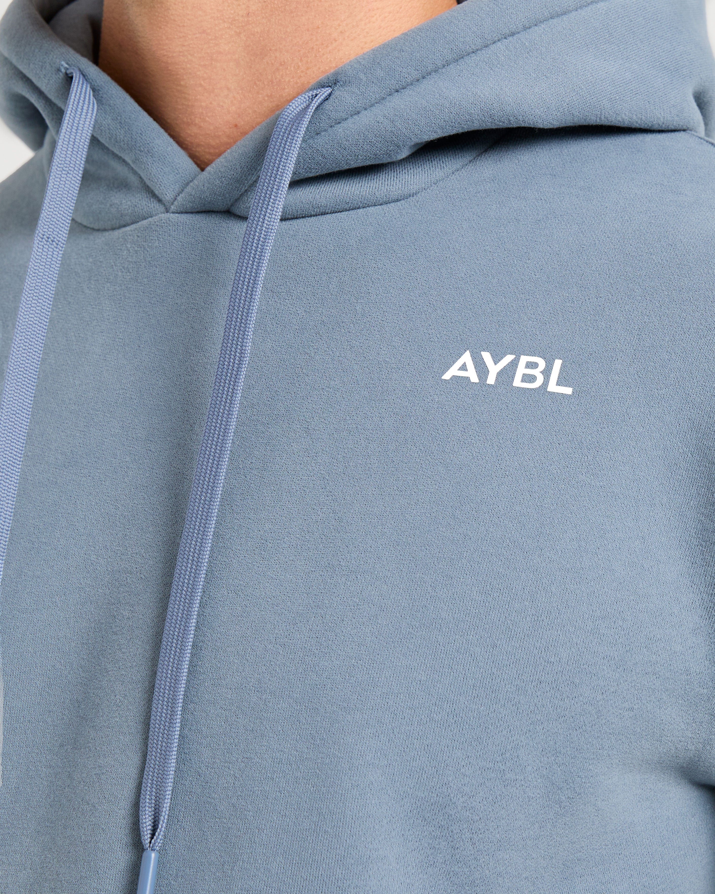 Essential Hoodie - Blue - Image 5
