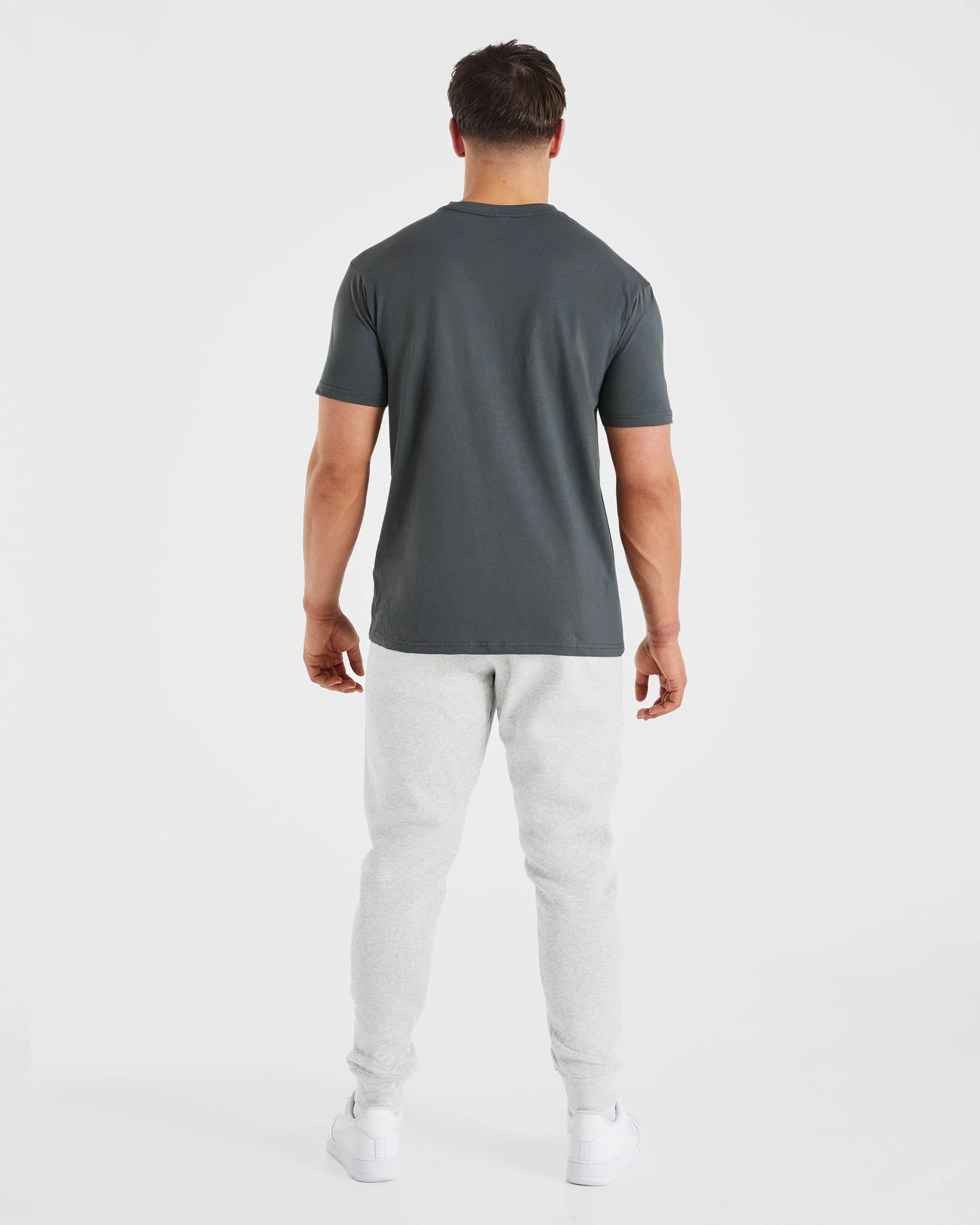 Essential Joggers - Grey Marl - Image 4