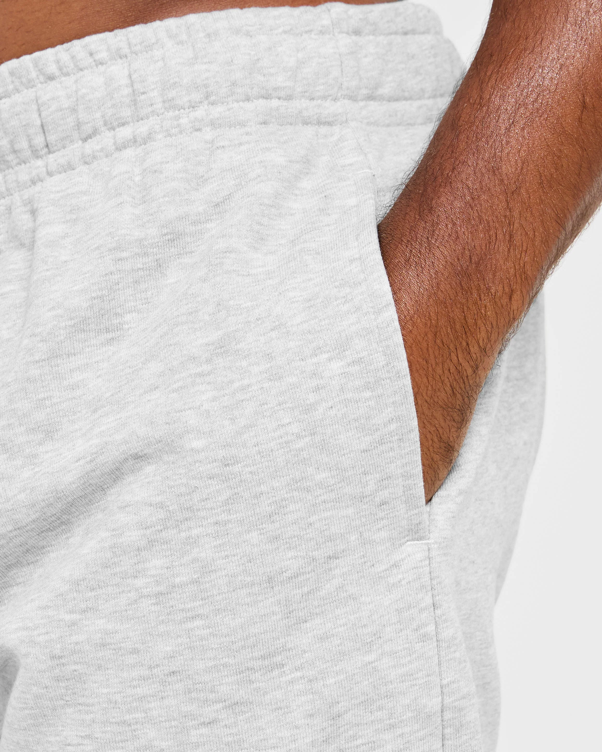 Essential Lightweight 5" Shorts - Grey Marl - Image 6