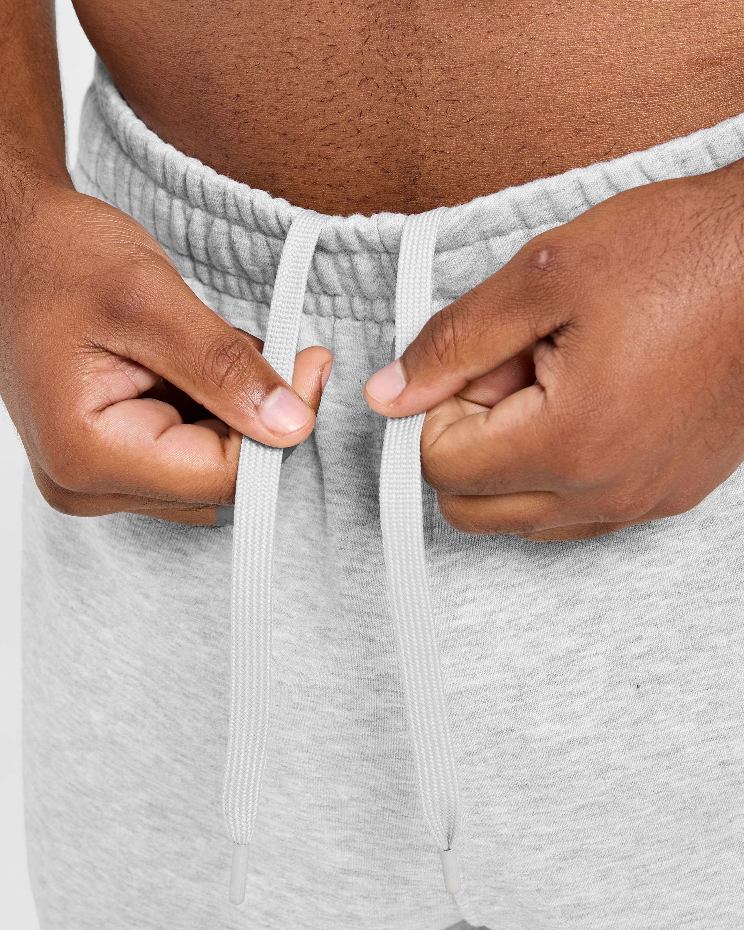 Essential Lightweight 7" Shorts - Grey Marl - Image 6
