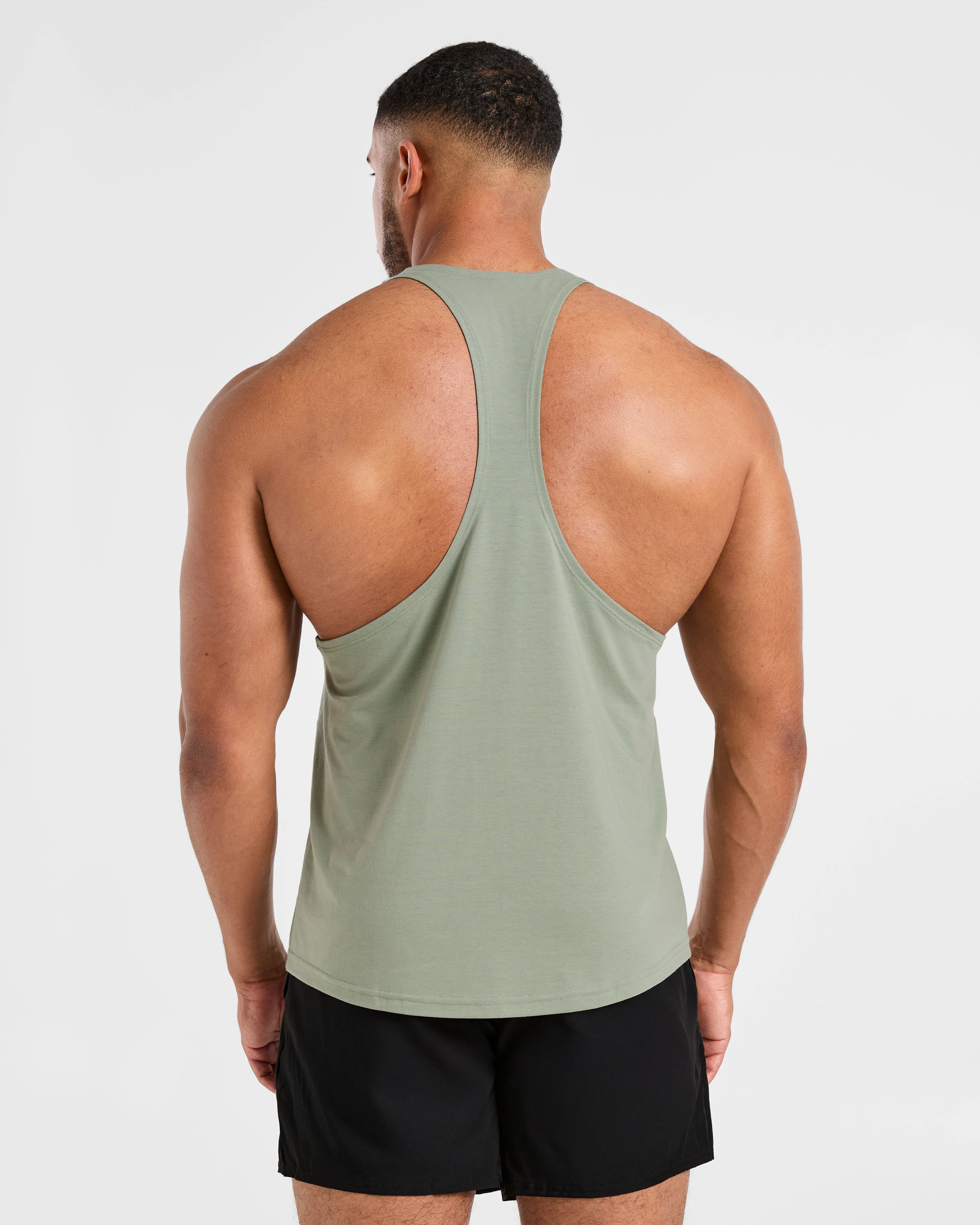 Essential Stringer - Muted Green - Image 2