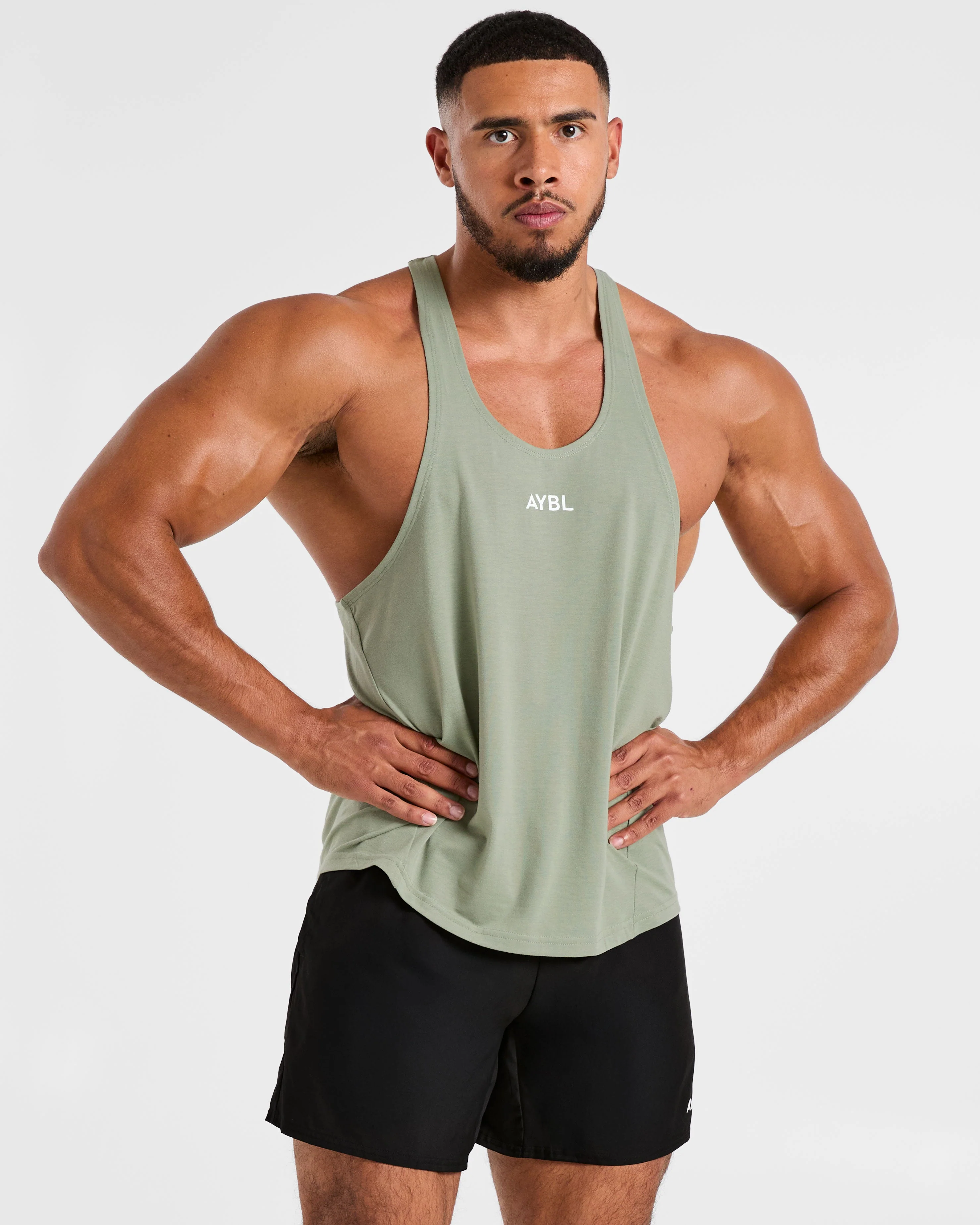 Essential Stringer - Muted Green - Image 7