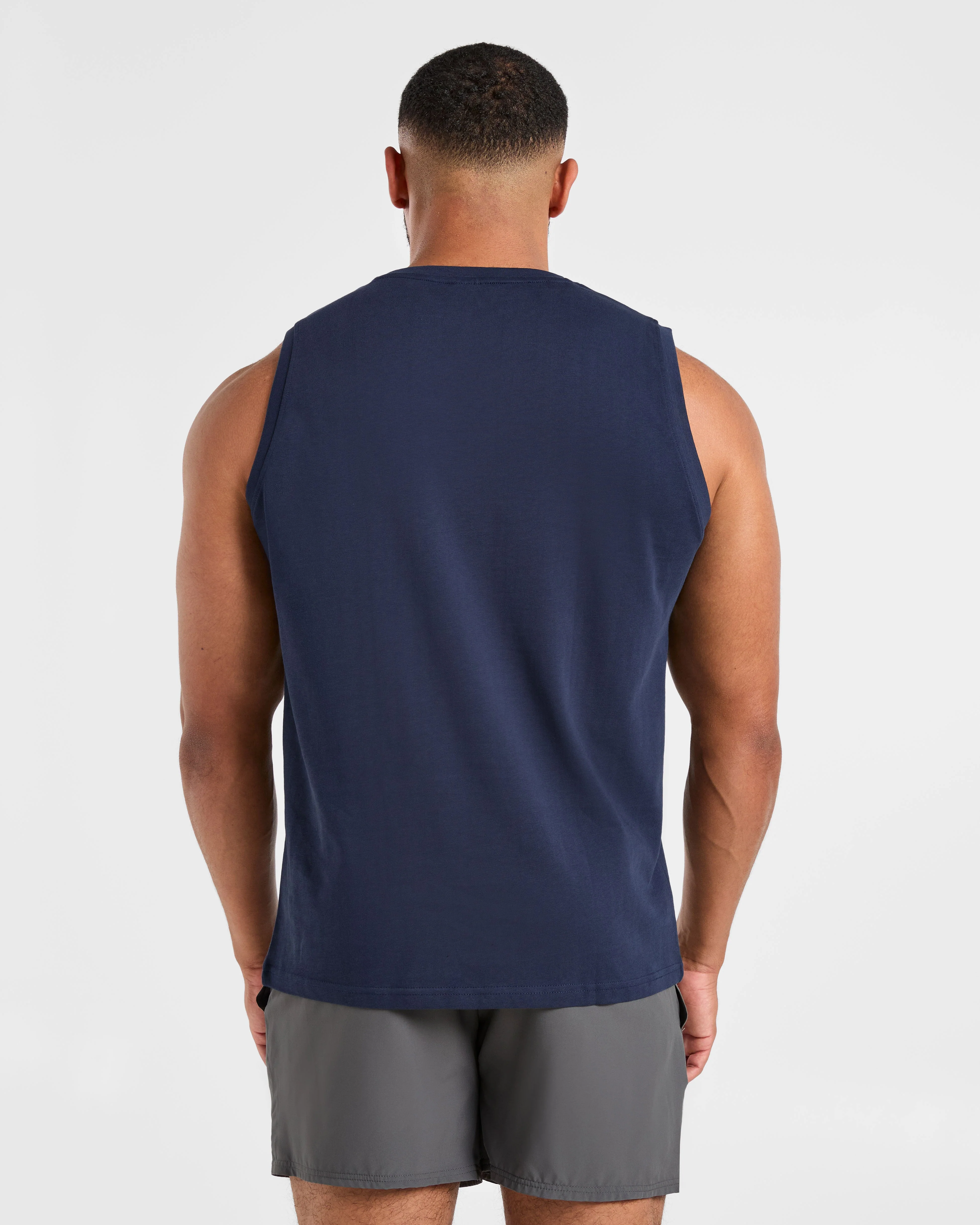 Essential Tank - Navy - Image 2