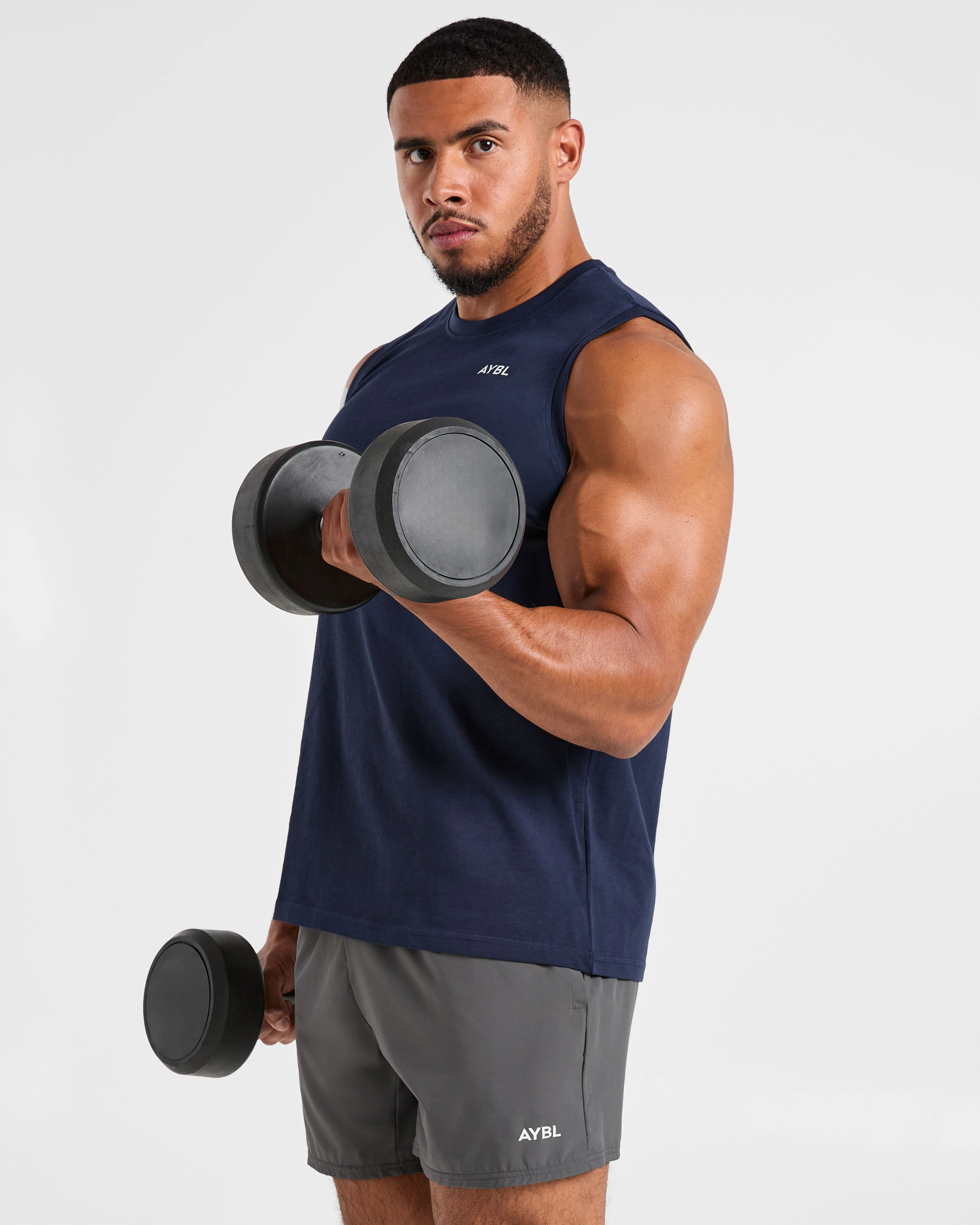 Essential Tank - Navy - Image 7