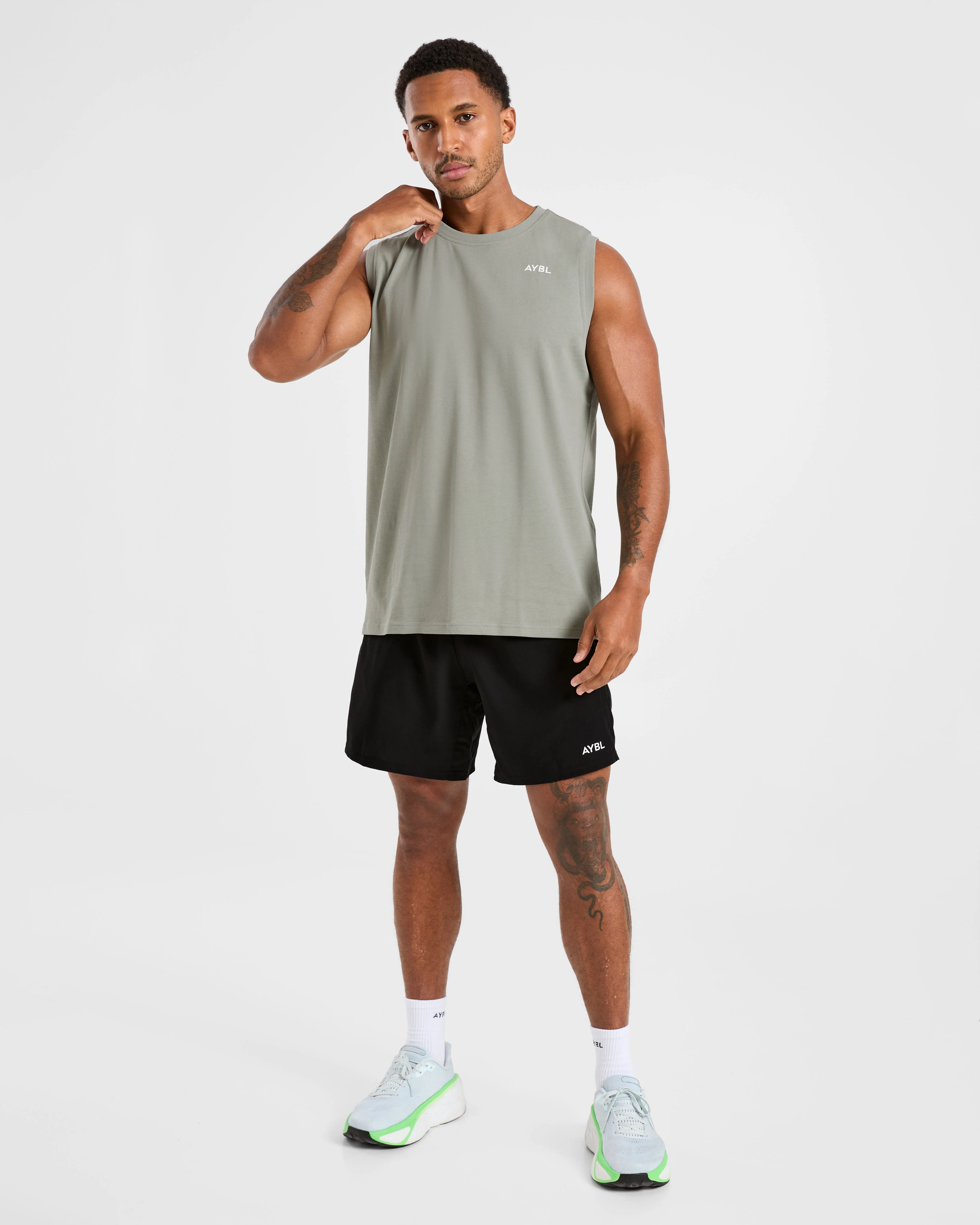 Essential Tank - Washed Sage - Image 3
