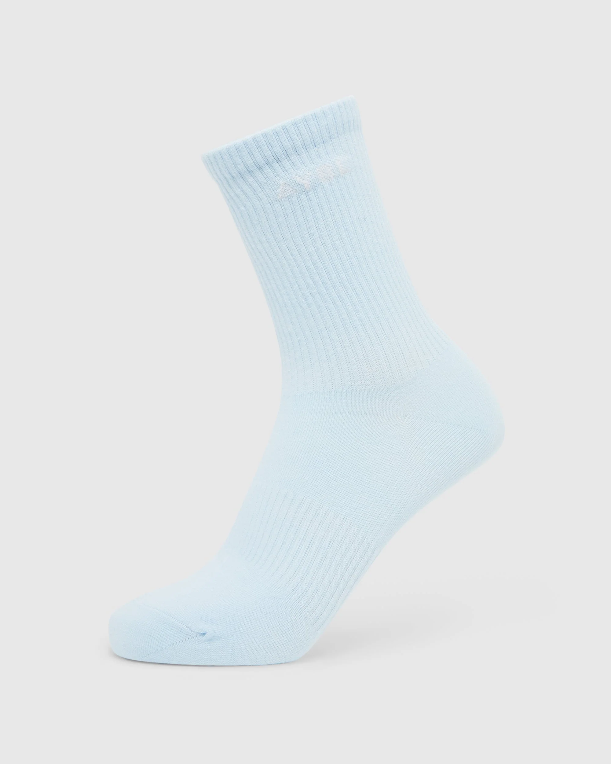 Everyday Crew Socks (3 Pack) - Blue/Purple/Pink - Image 3