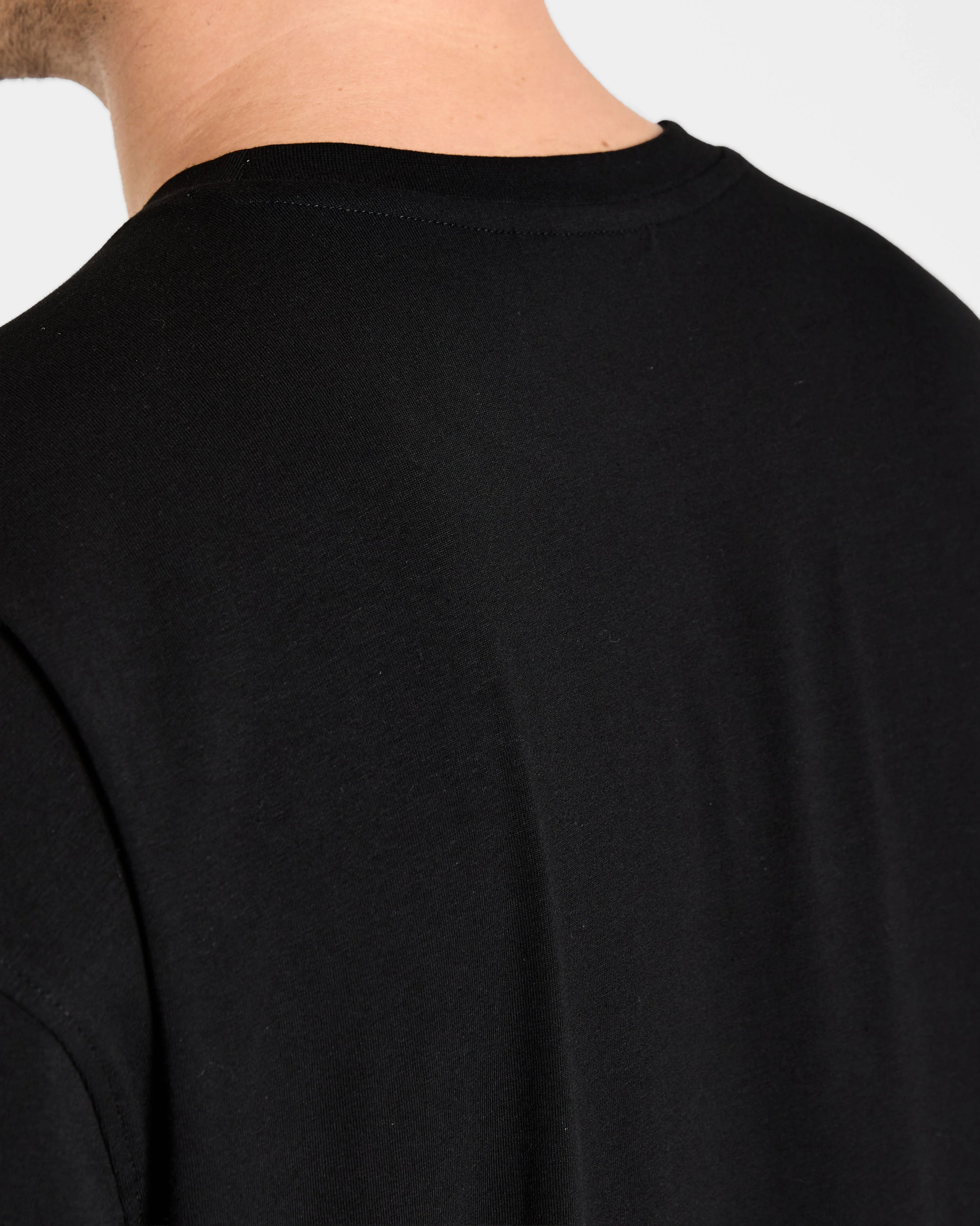 Force Oversized T Shirt - Black - Image 6