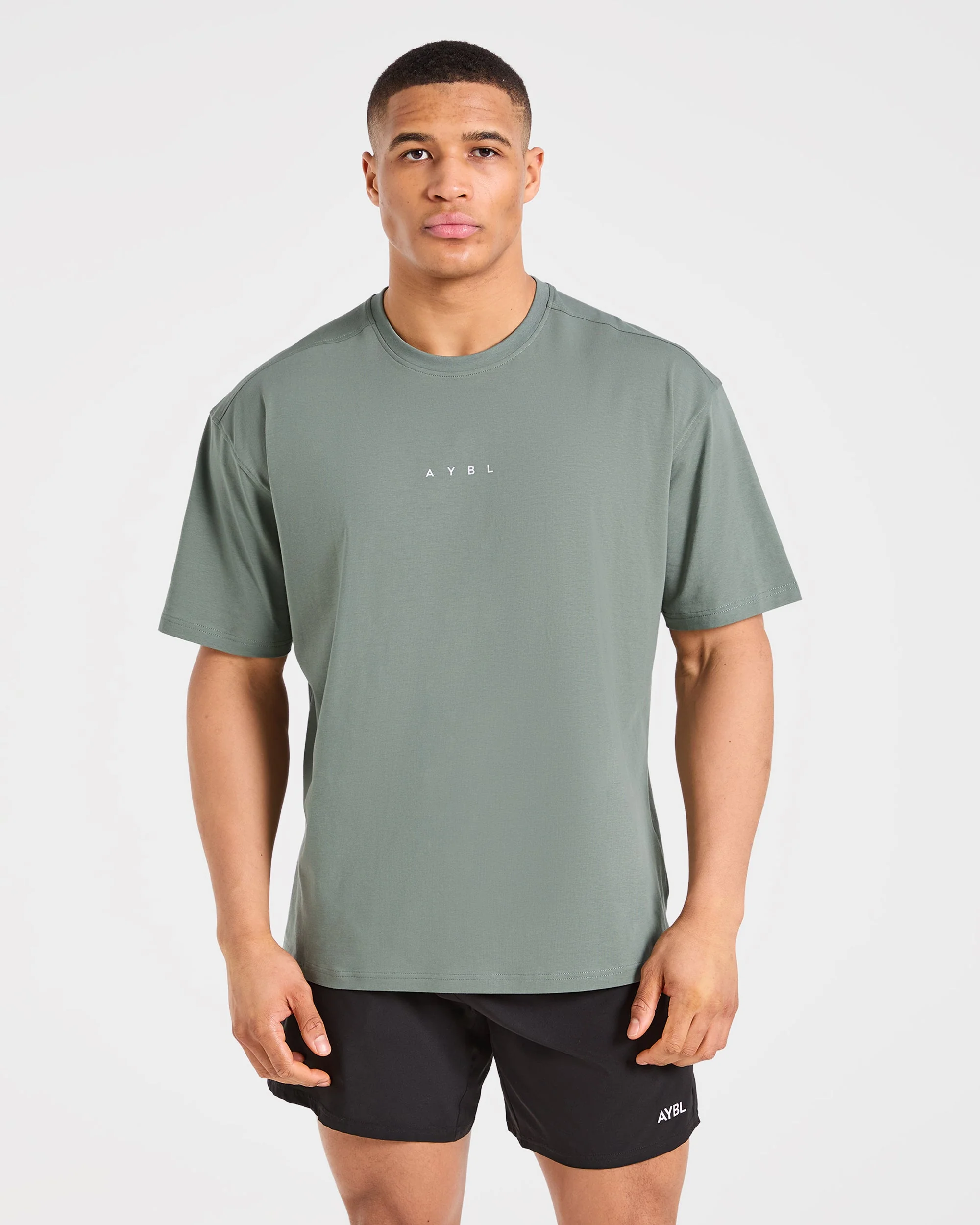 Force Oversized T Shirt - Deep Sage