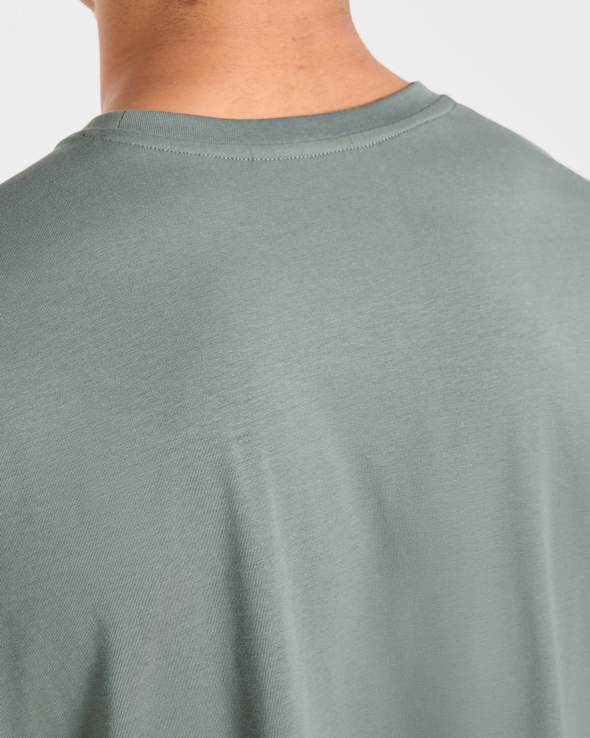 Force Oversized T Shirt - Deep Sage - Image 5