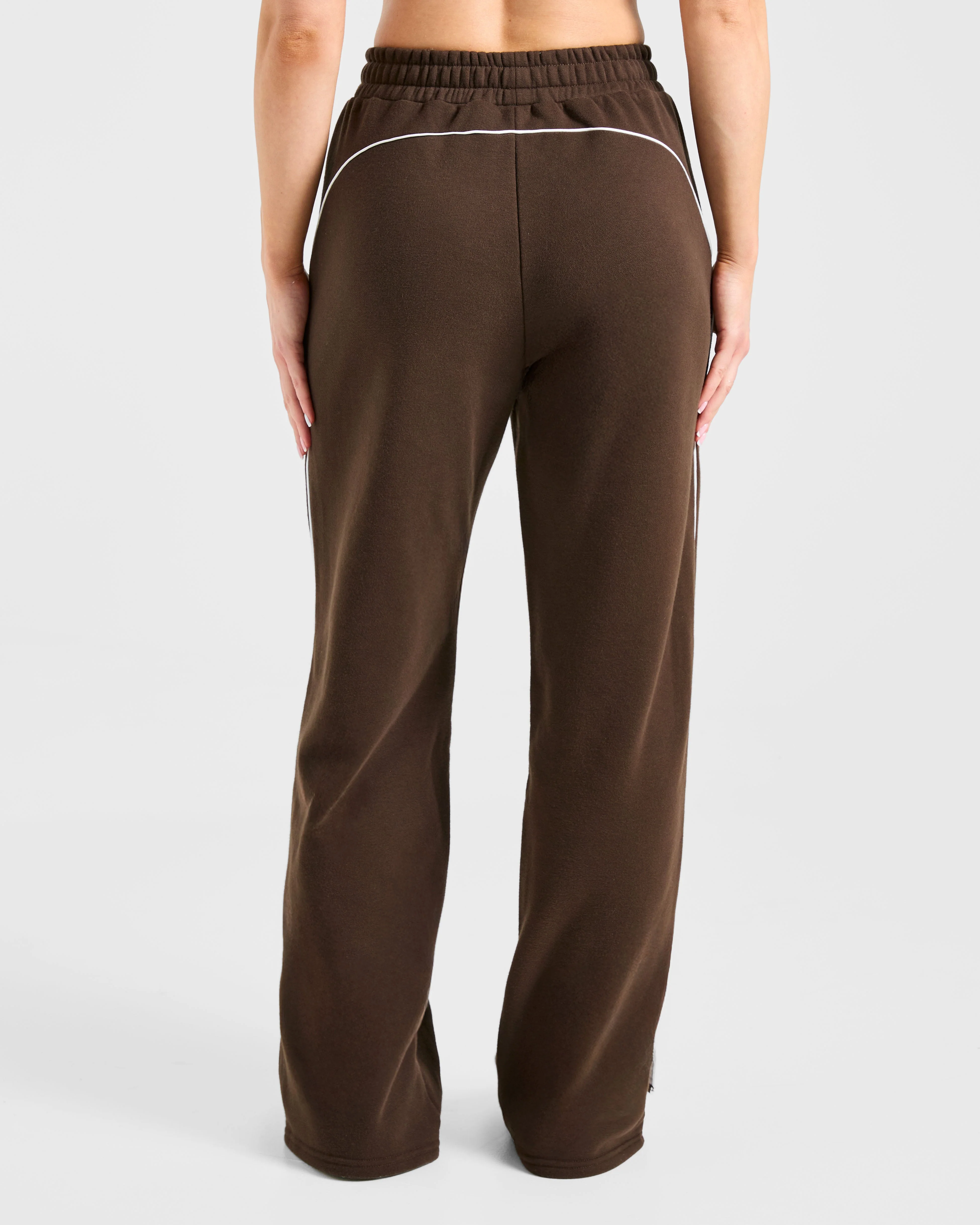 Form Straight Leg Joggers - Coffee Bean - Image 2