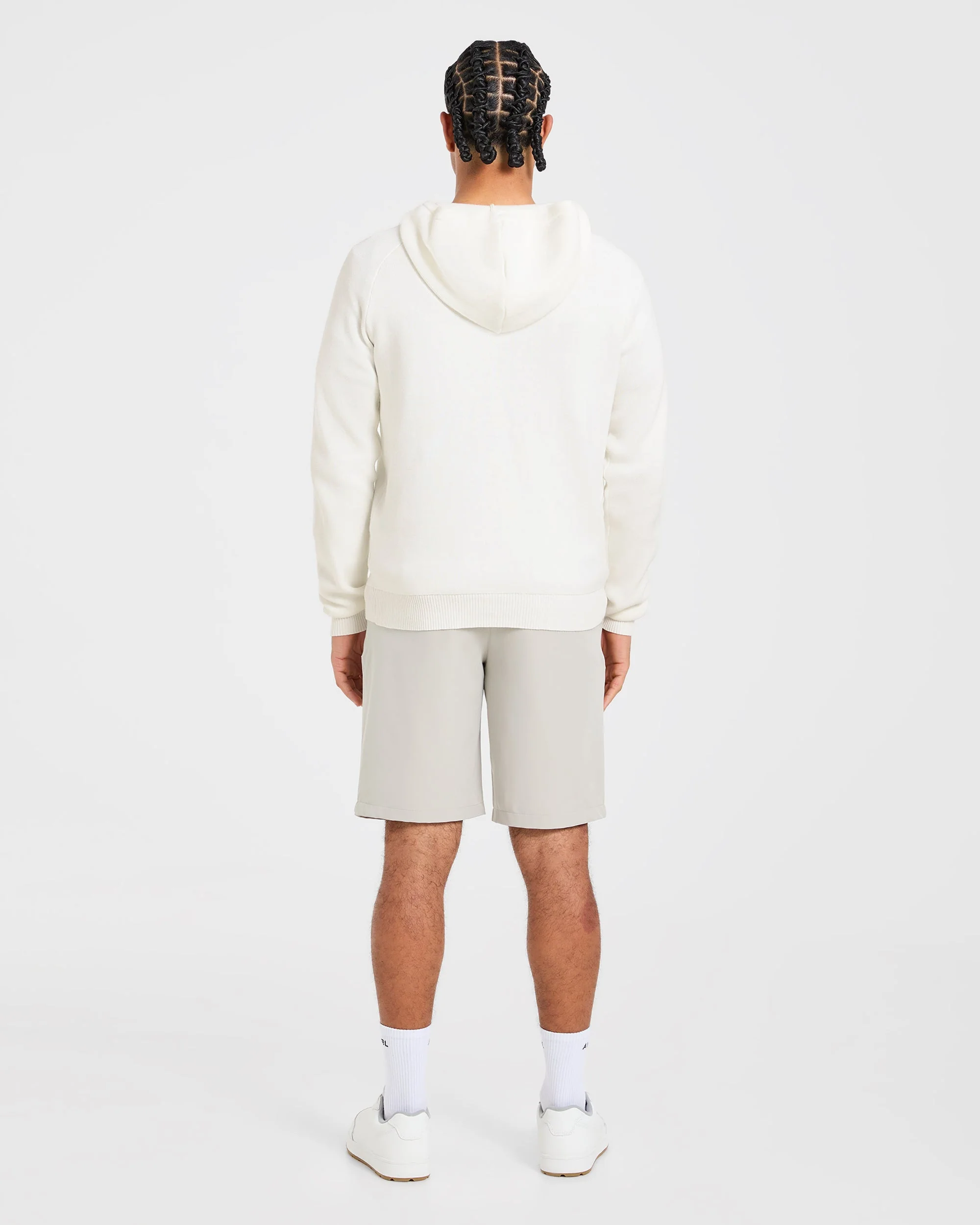 Golf Club Knitted Hoodie - Off White - Image 4