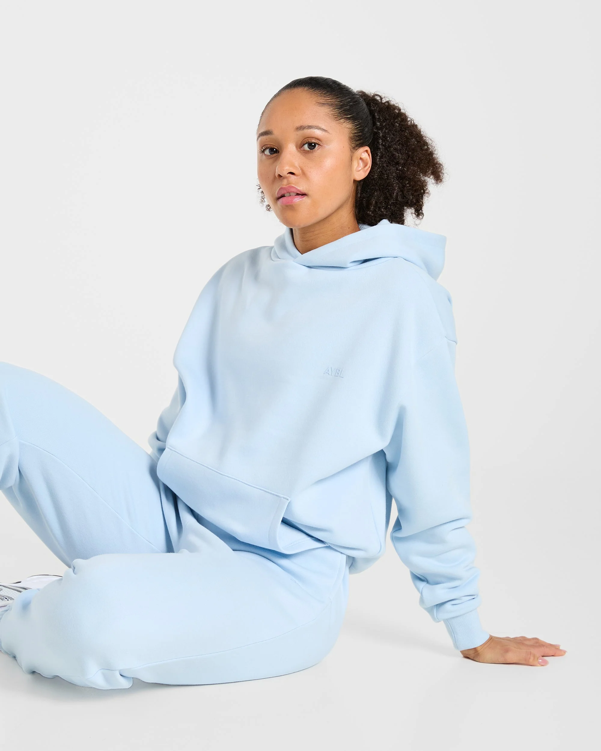 Lifestyle Oversized Hoodie - Spring Blue - Image 7