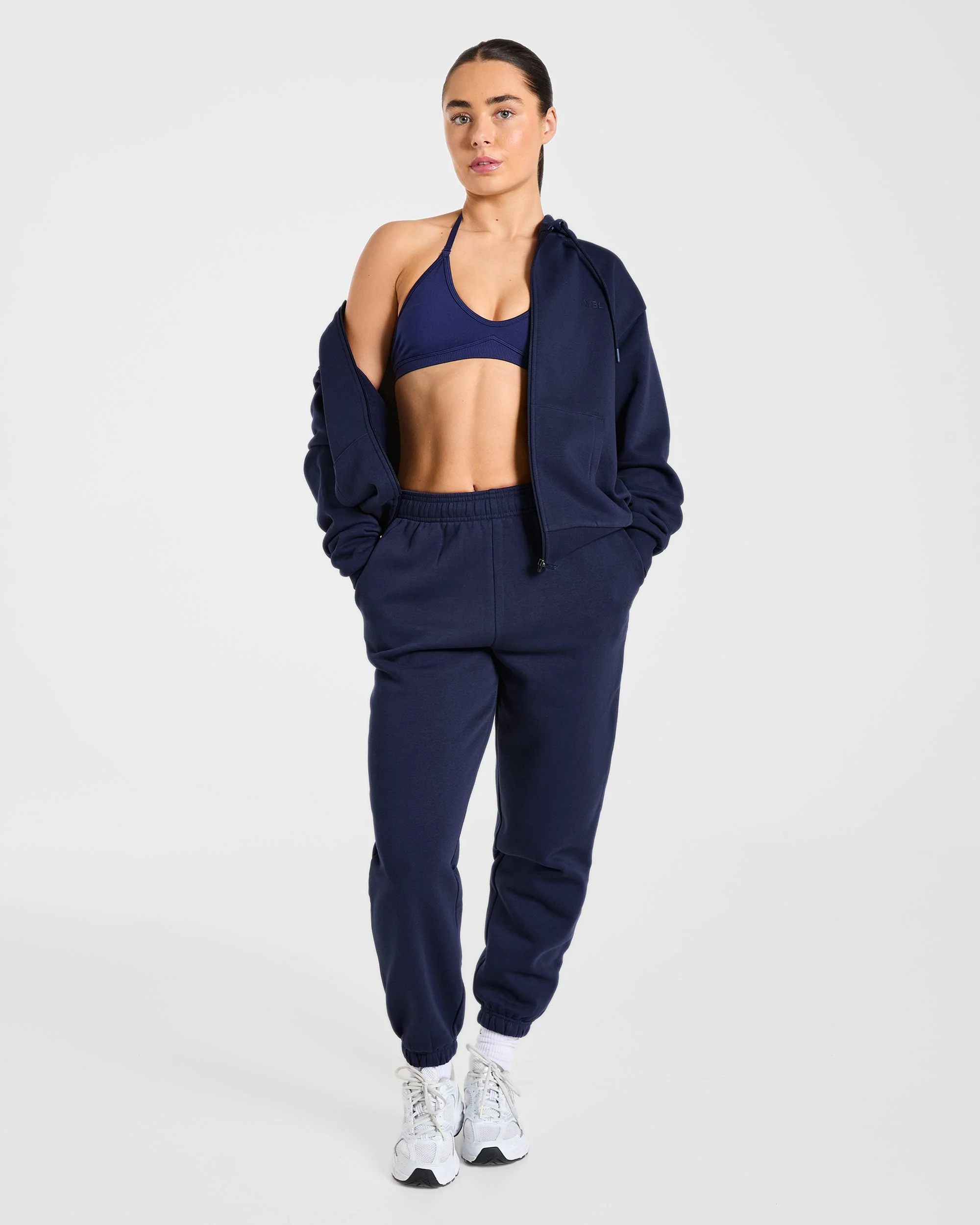 Lifestyle Oversized Joggers - Navy - Image 7