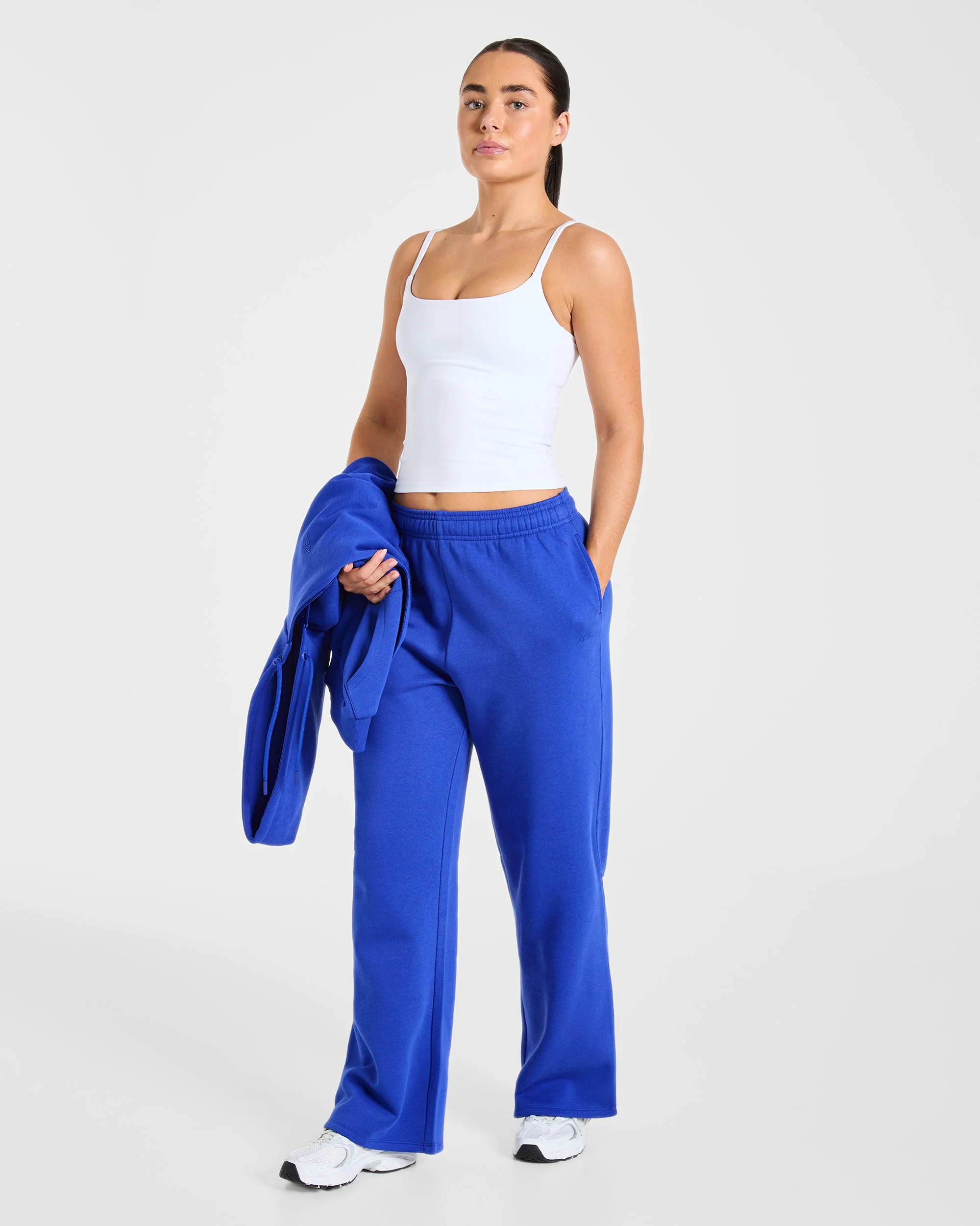 Lifestyle Oversized Straight Leg Joggers - Cobalt - Image 8