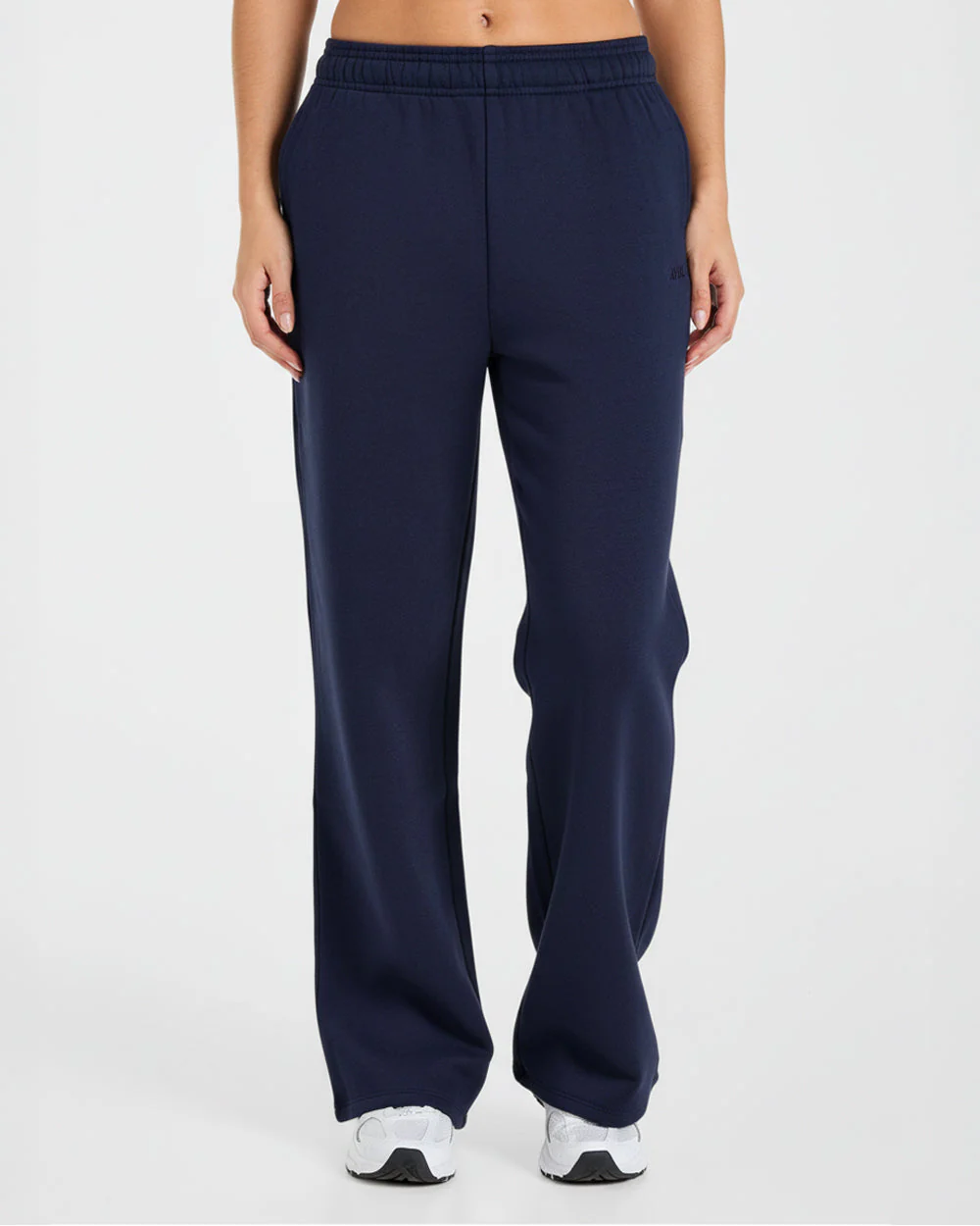 Lifestyle Oversized Straight Leg Joggers - Navy