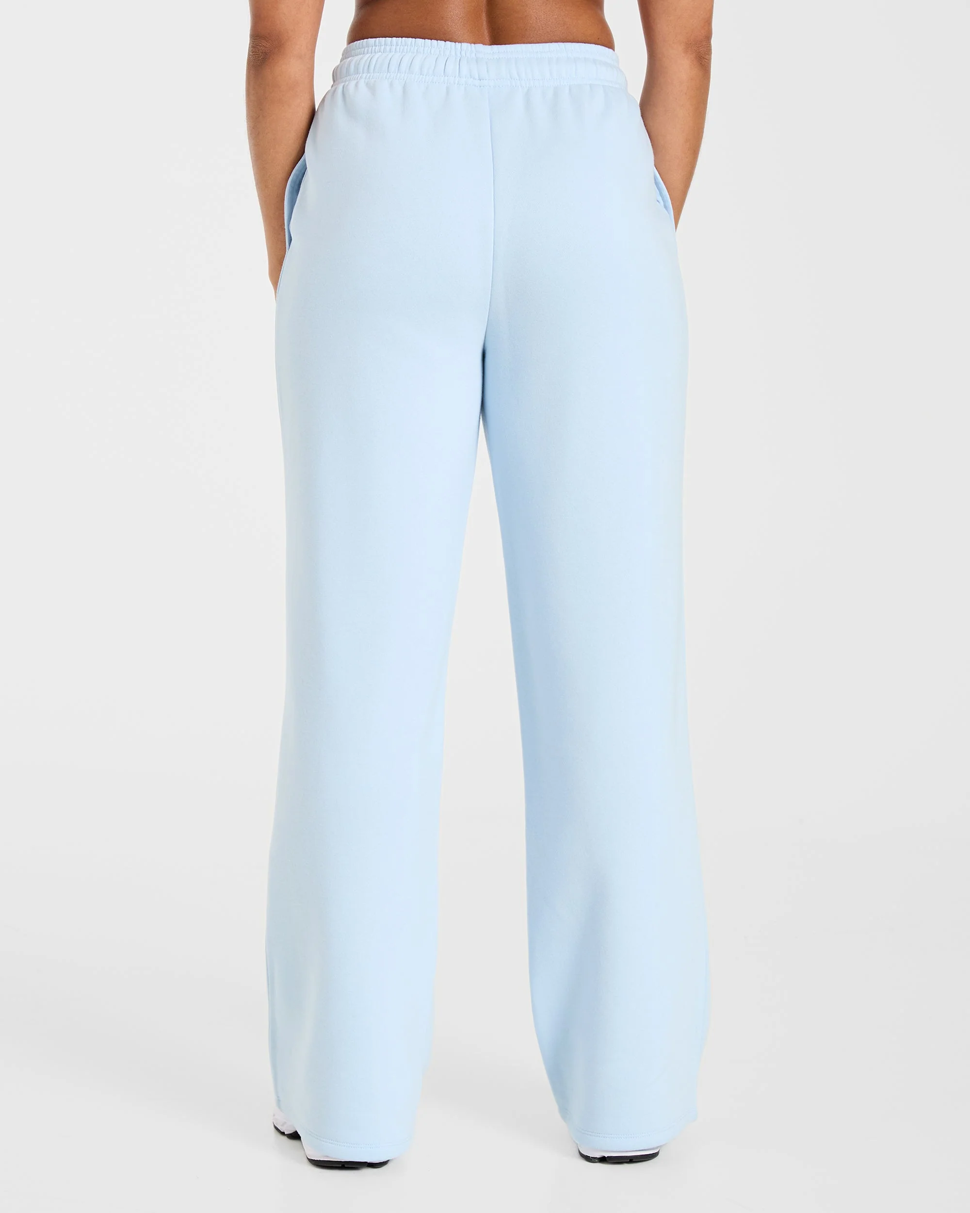 Lifestyle Oversized Straight Leg Joggers - Spring Blue - Image 2