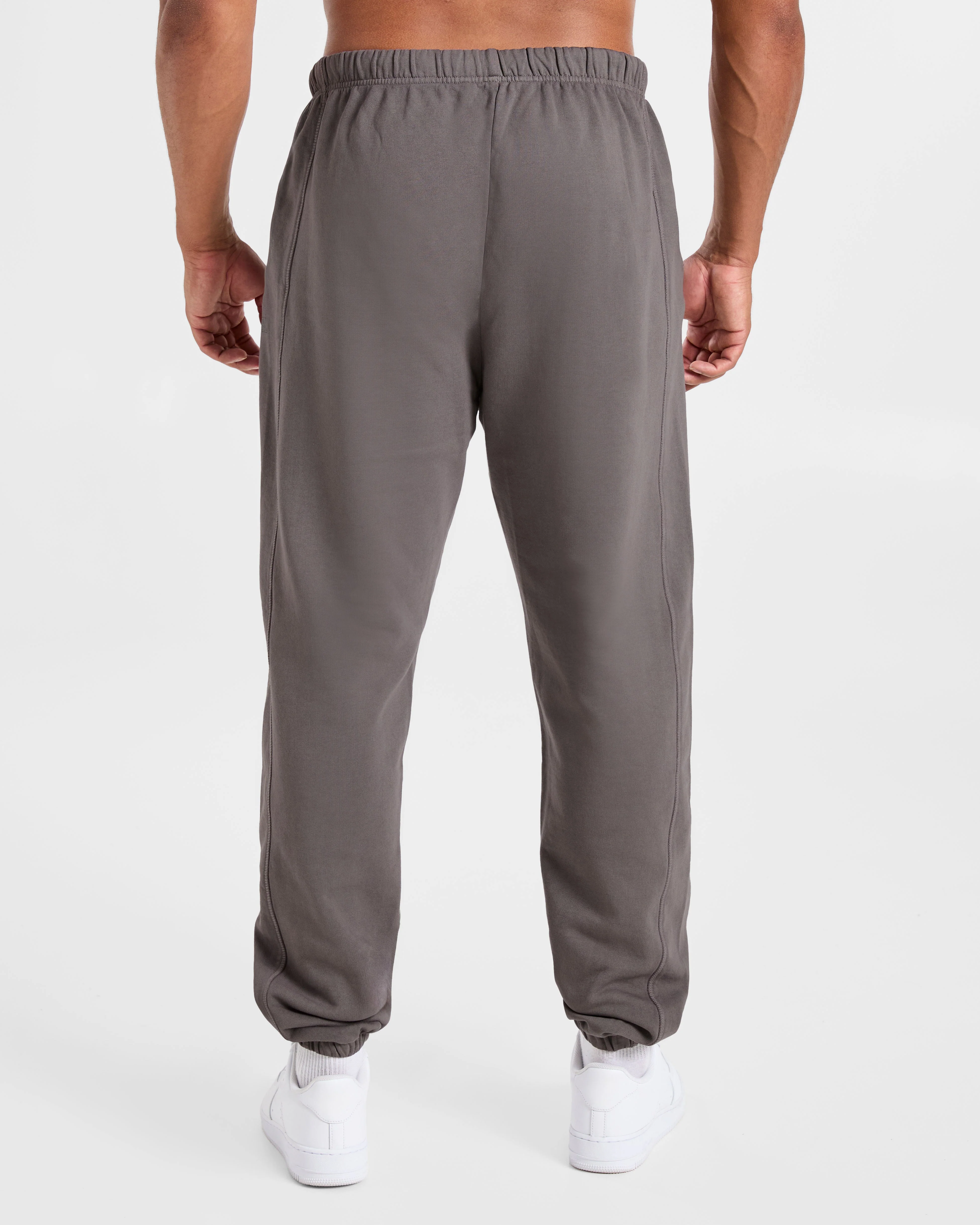Lift Club Distressed Joggers - Charcoal - Image 2