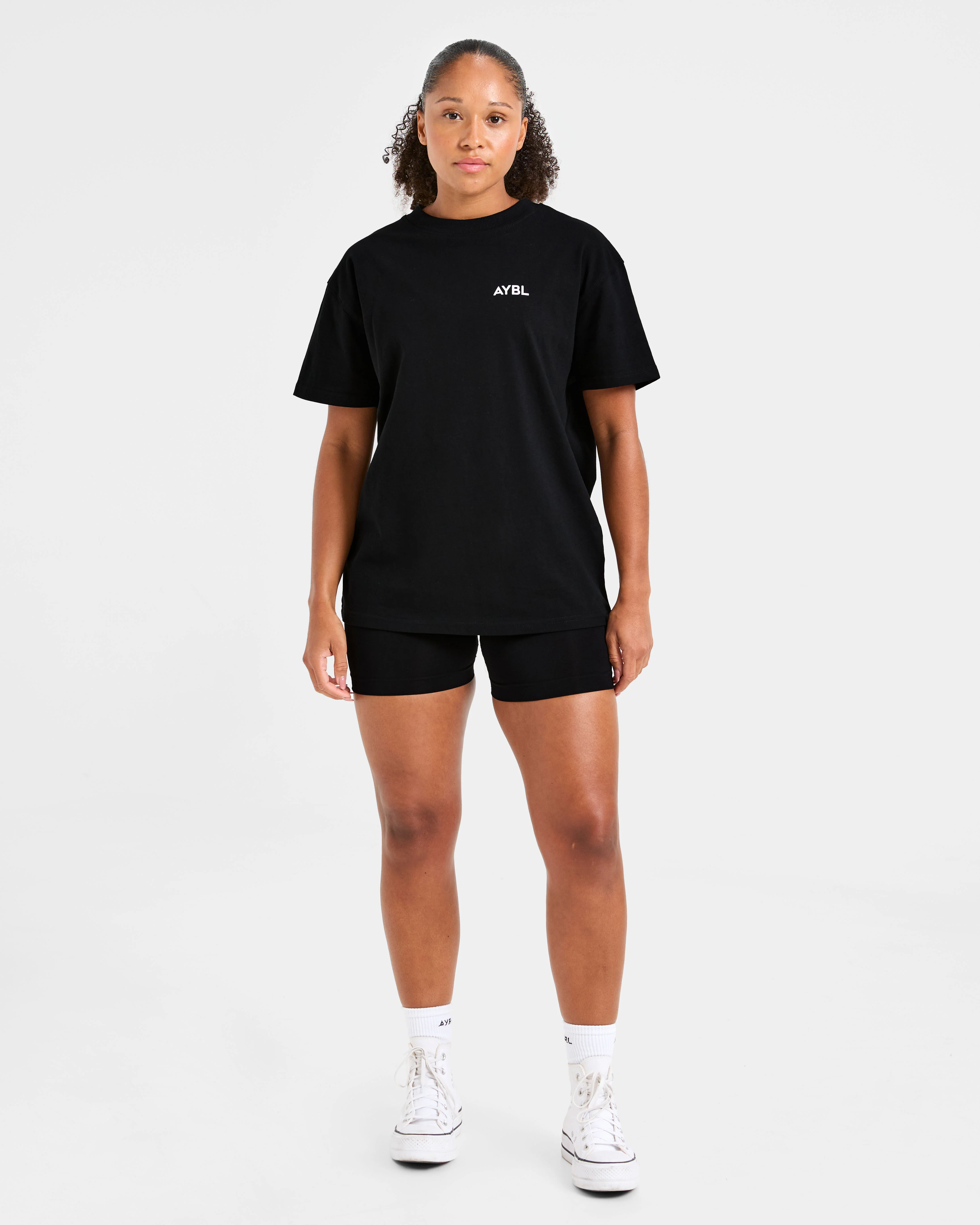 Lift Graphic Oversized T Shirt - Black - Image 3